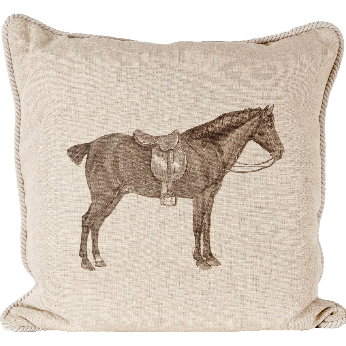 Ox Bow Corded Linen Pillow