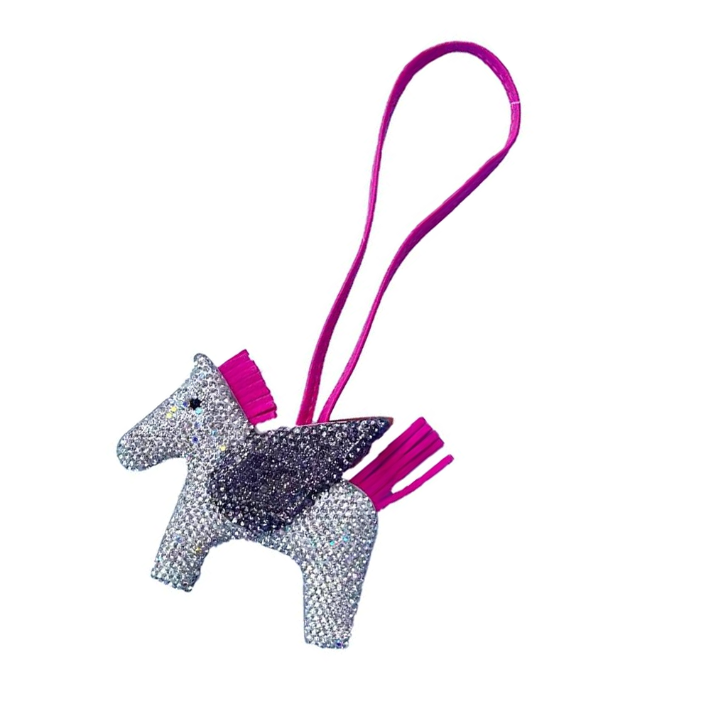Angel Horse Puff Bag Charm