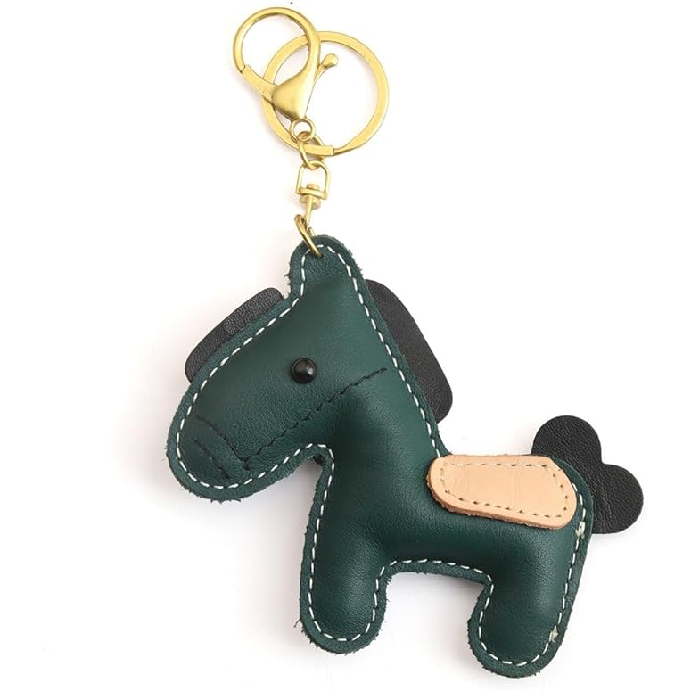 Utopia Leather Horse Keychain