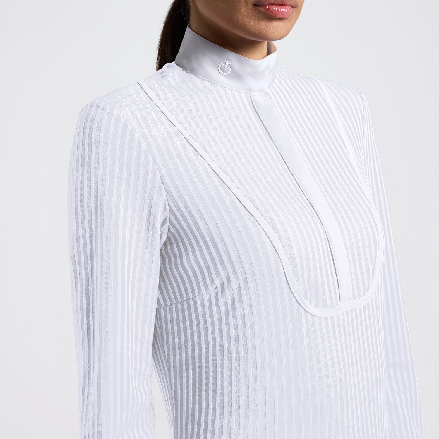 Cavalleria Toscana Stripe Comp Shirt lds