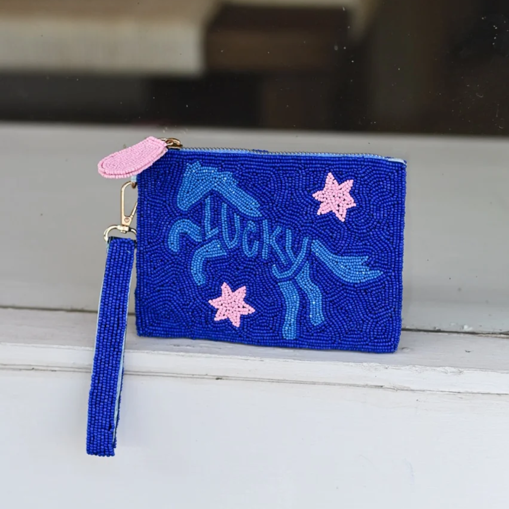 Beaded Pouch medium