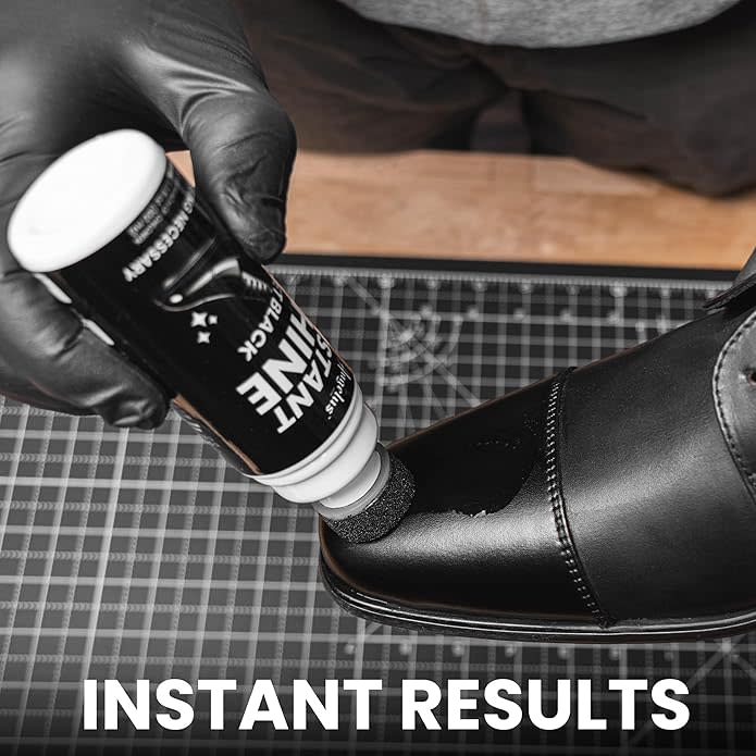 Angelus Instant Shine Liquid Boot Polish Black