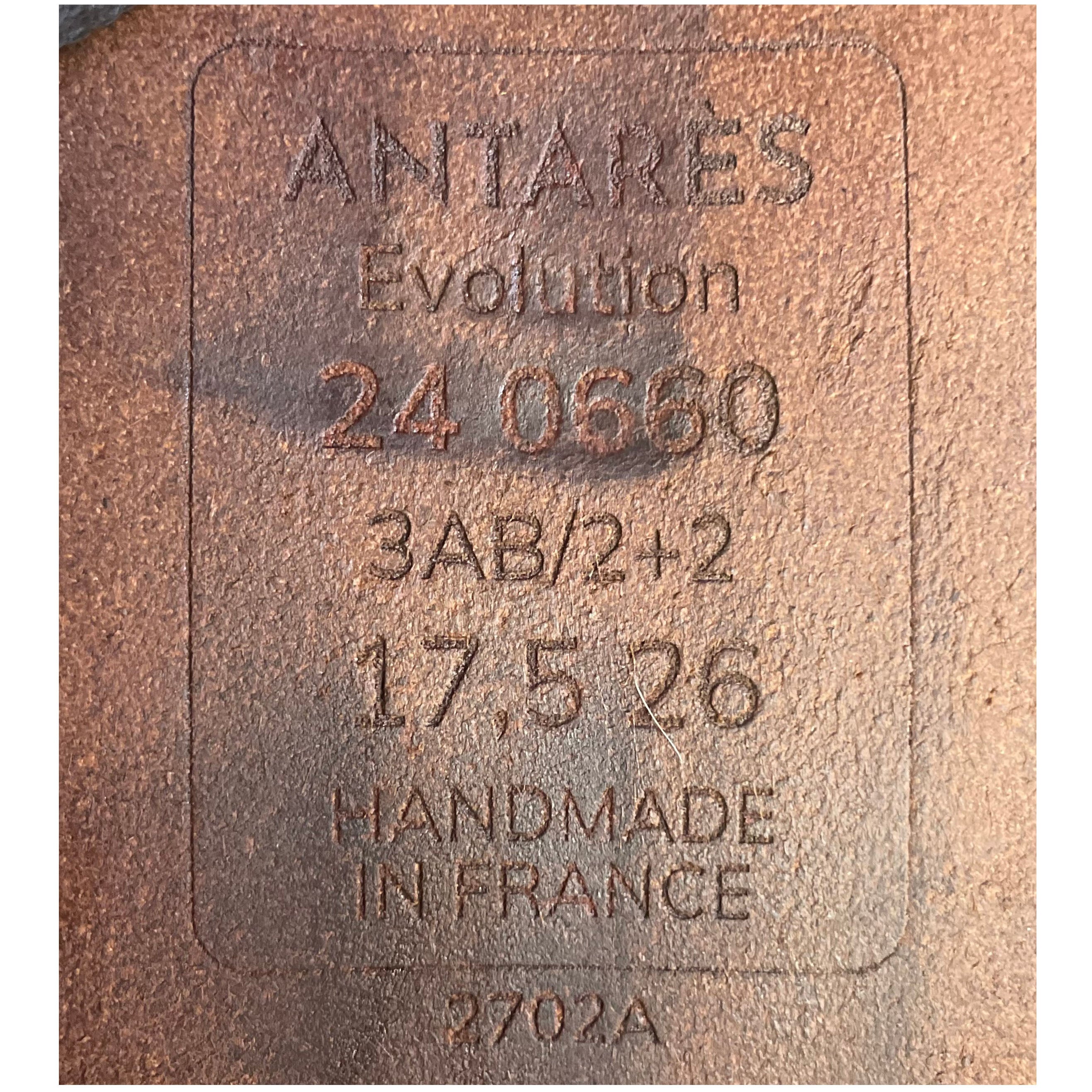 Antares Evolution saddle 17.5" 3AB