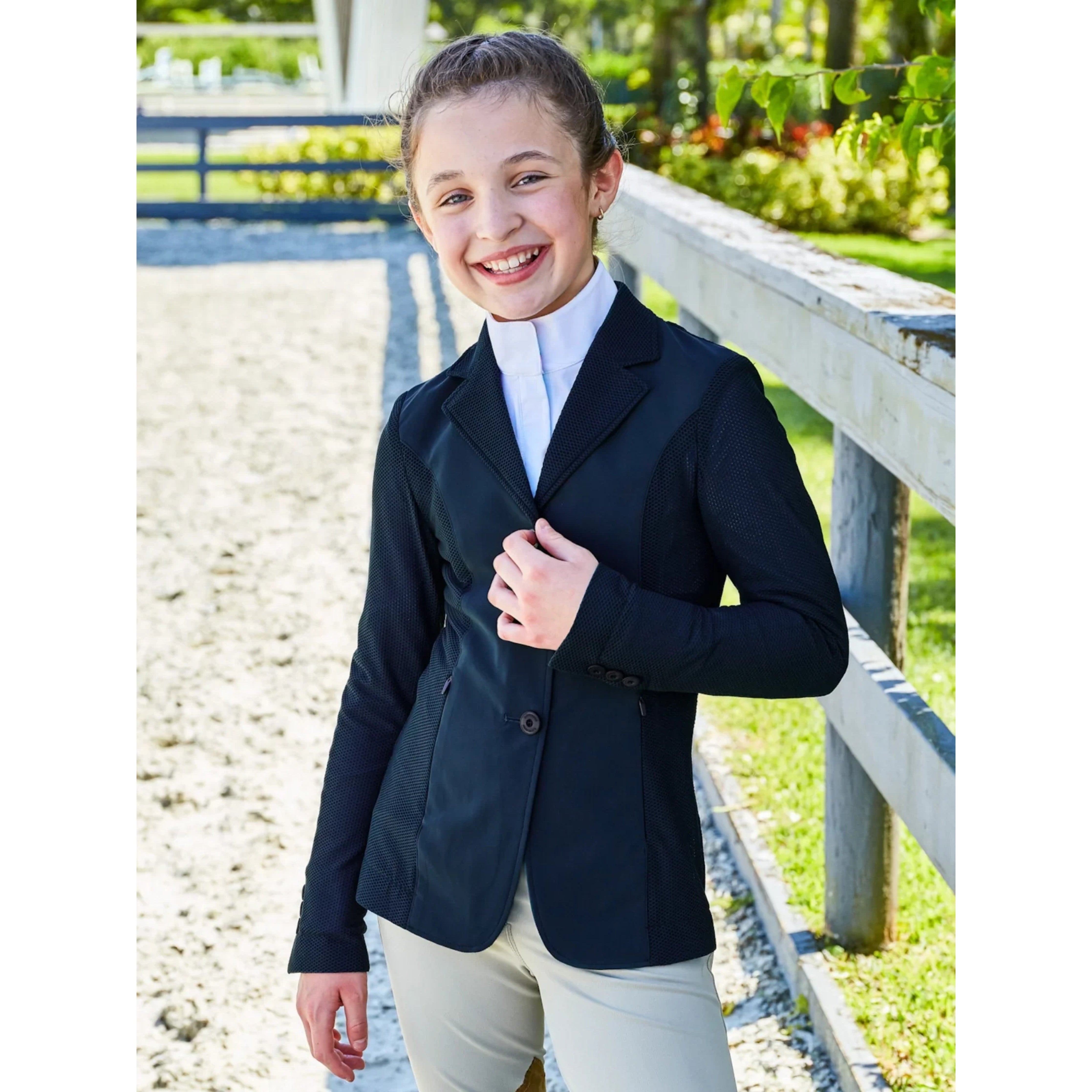 R.J. Classics Harmony Jr. Mesh Coat girls