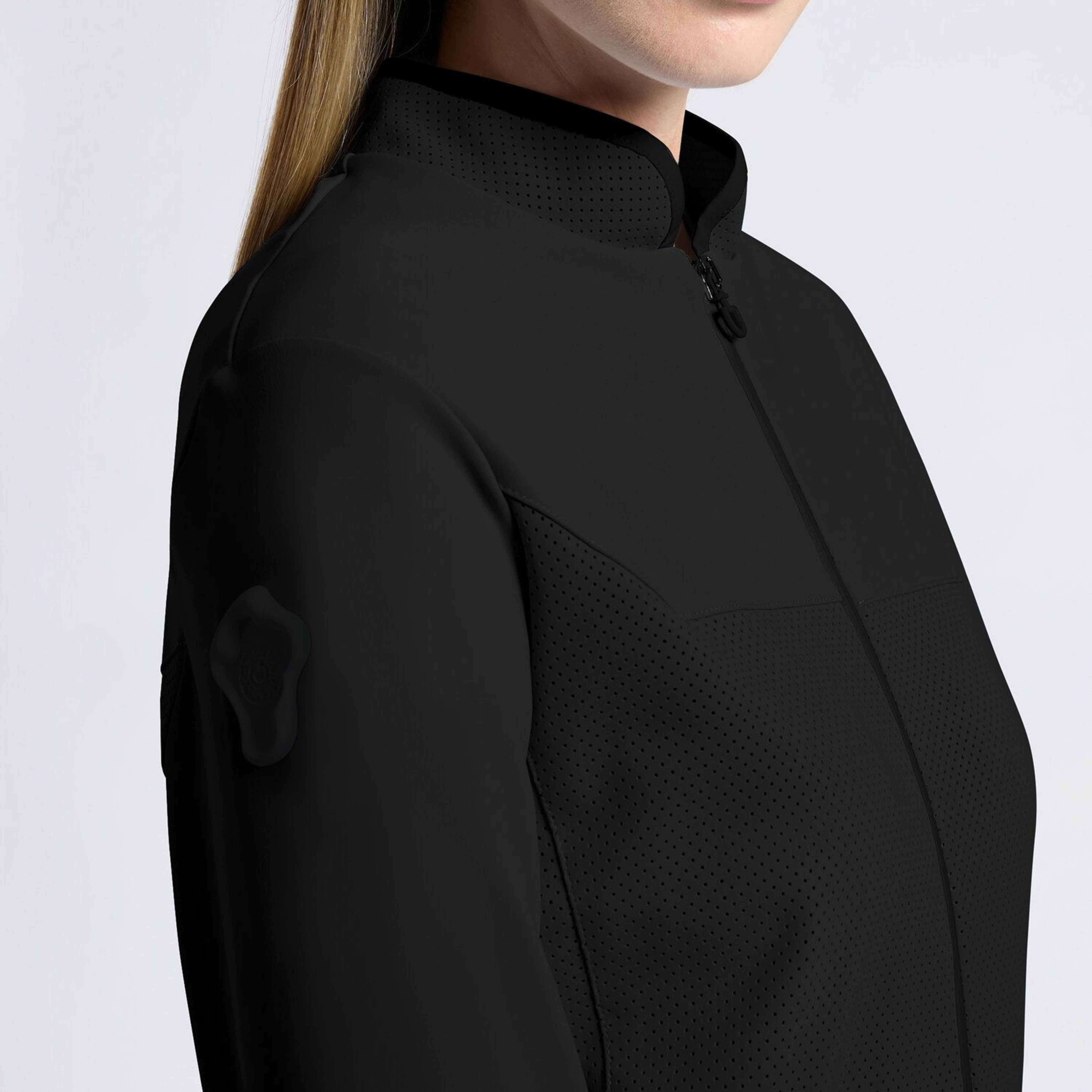 Cavalleria Toscana Perf Crewneck Tech Warmup ladies