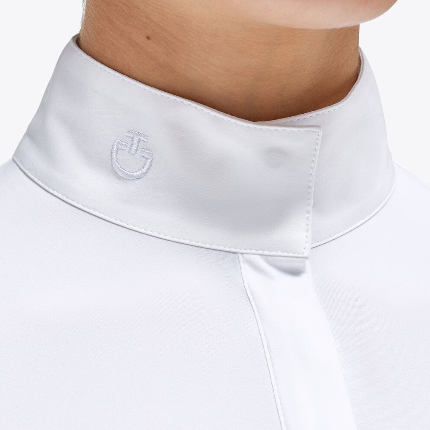 Cavalleria Toscana Hunter Side Perf Shirt l/s ladies