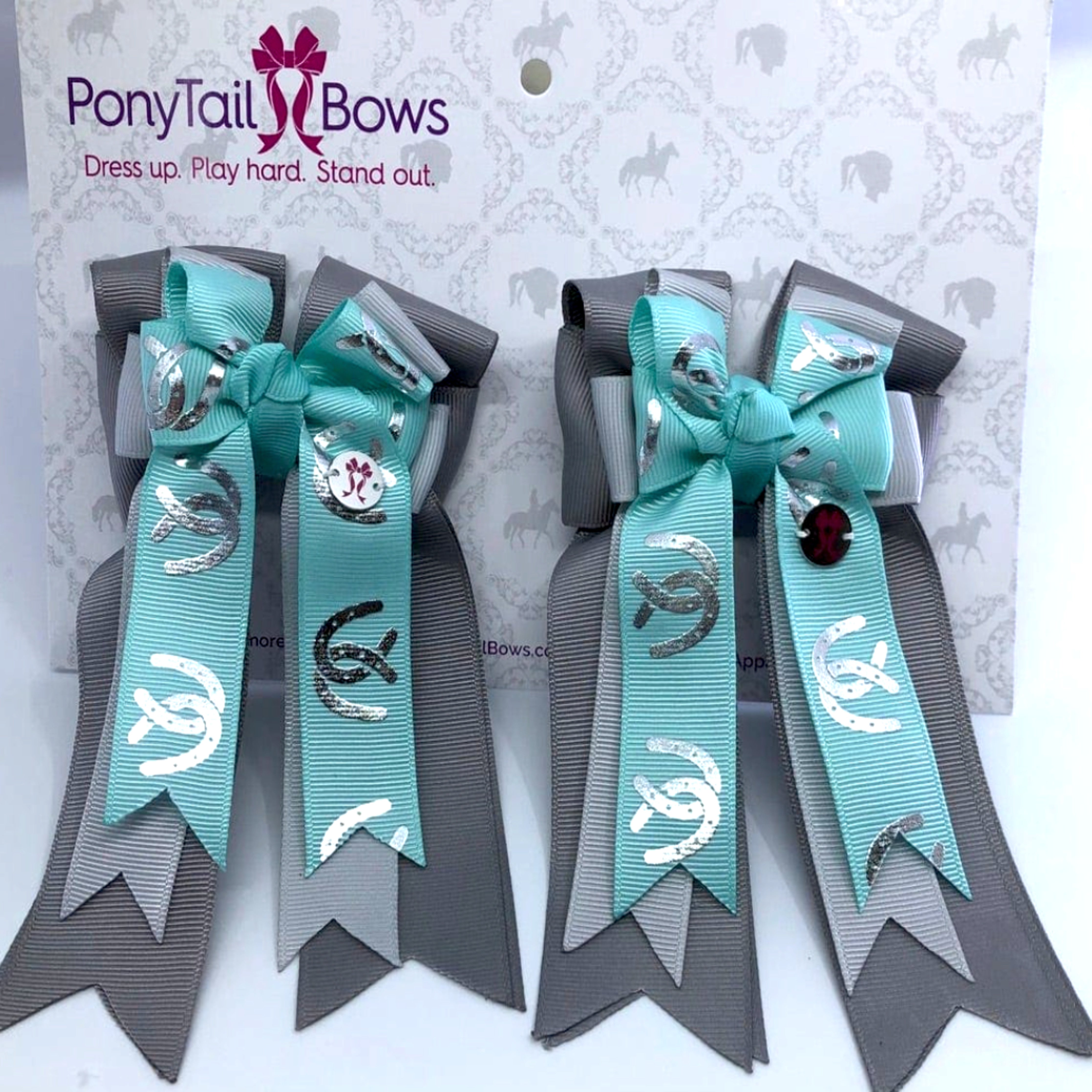 Ponytail Bows (pair)