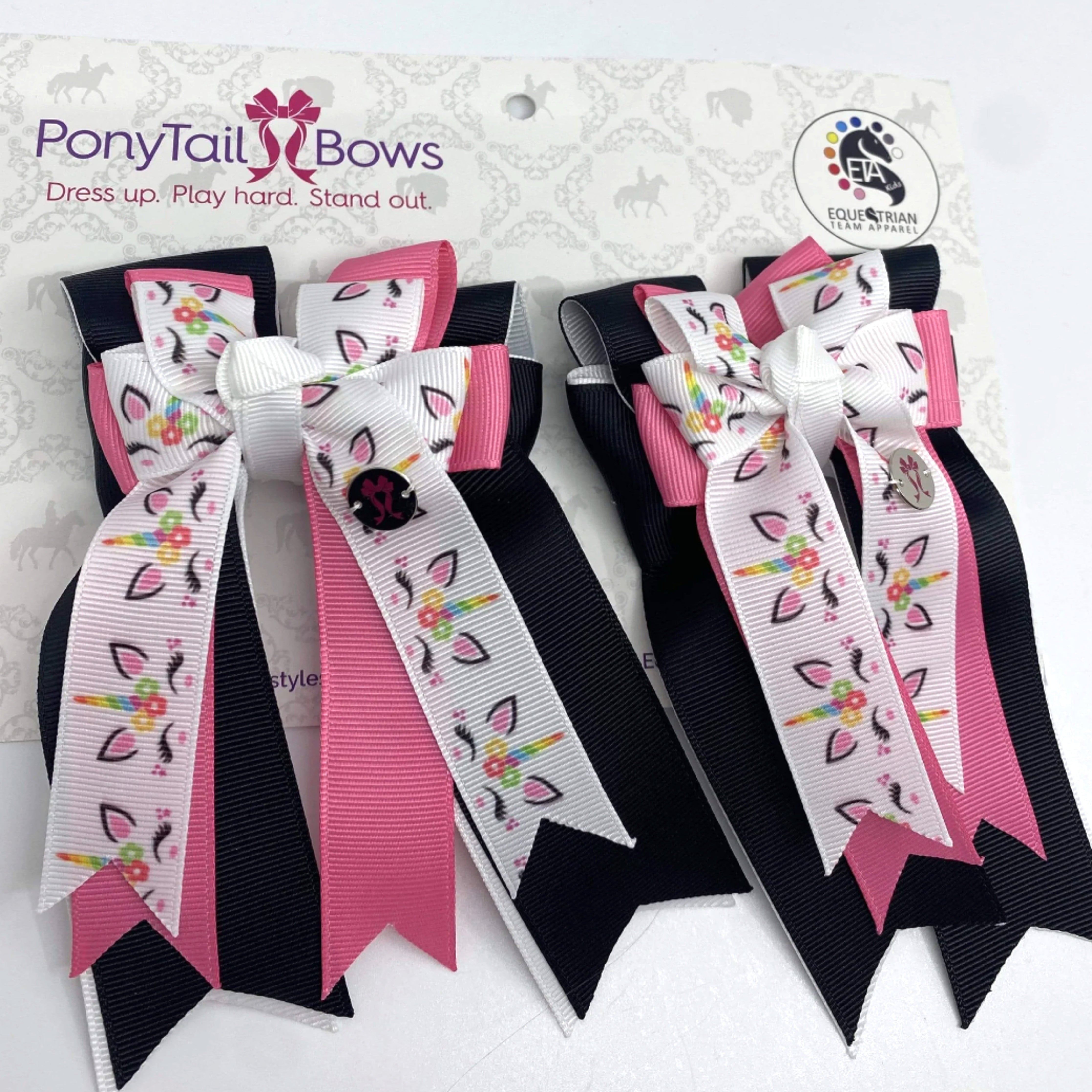 Ponytail Bows (pair)