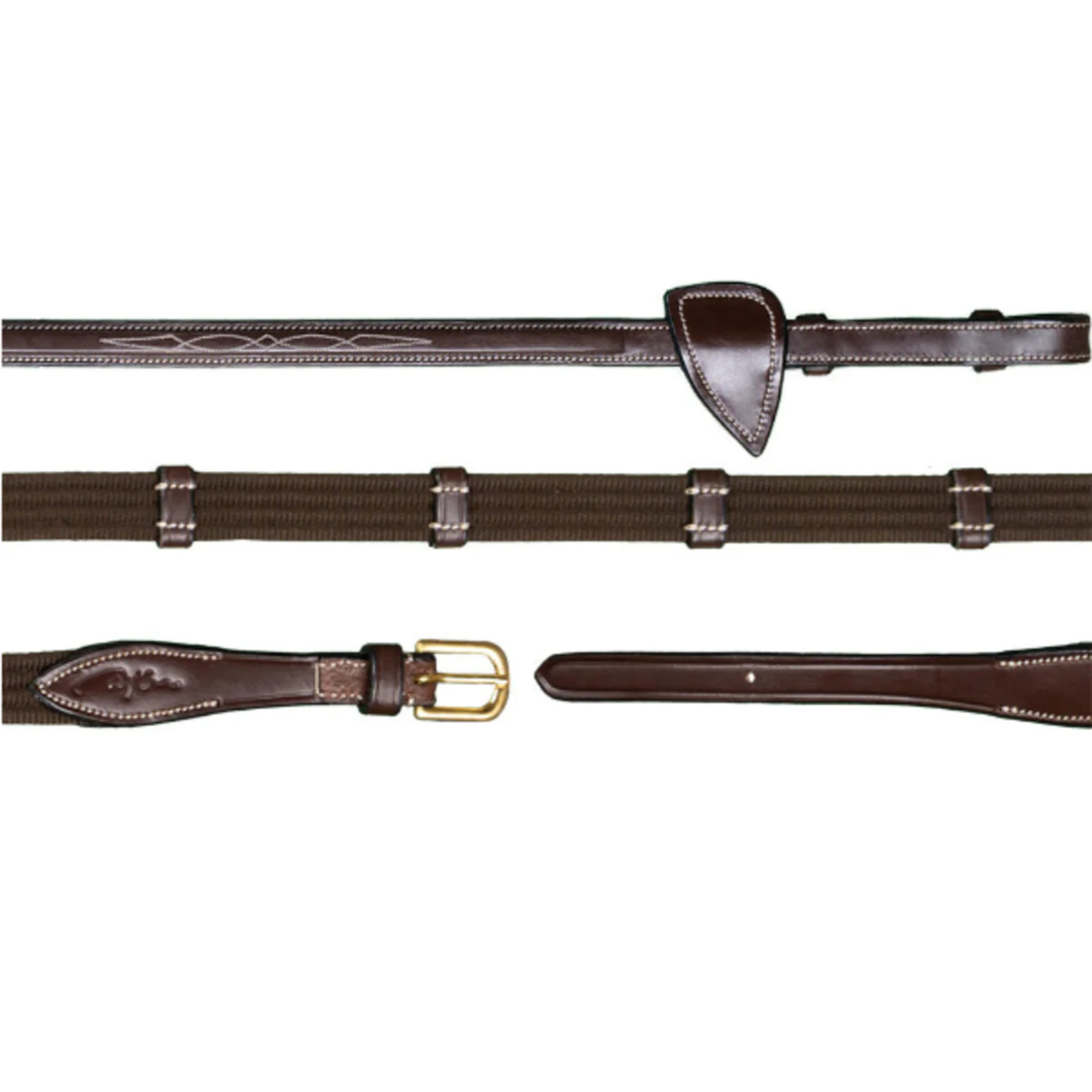 Dyon Web Loop Reins w/ Stoppers