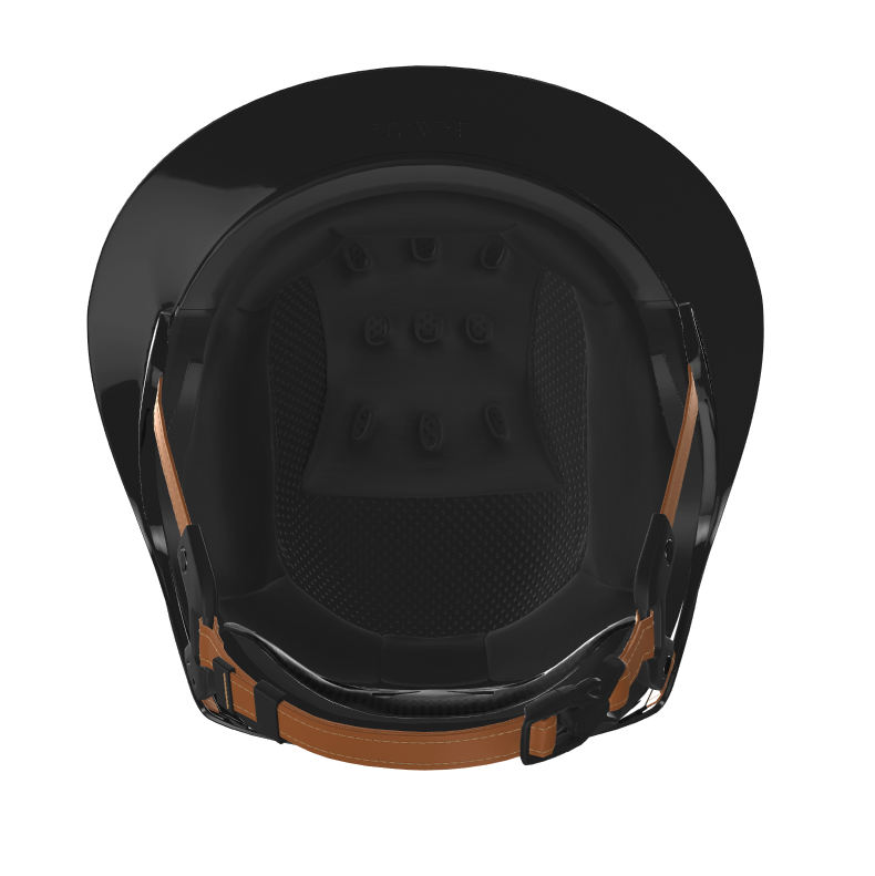 KASK Total Pure Shine Star Lady + tan leather harness