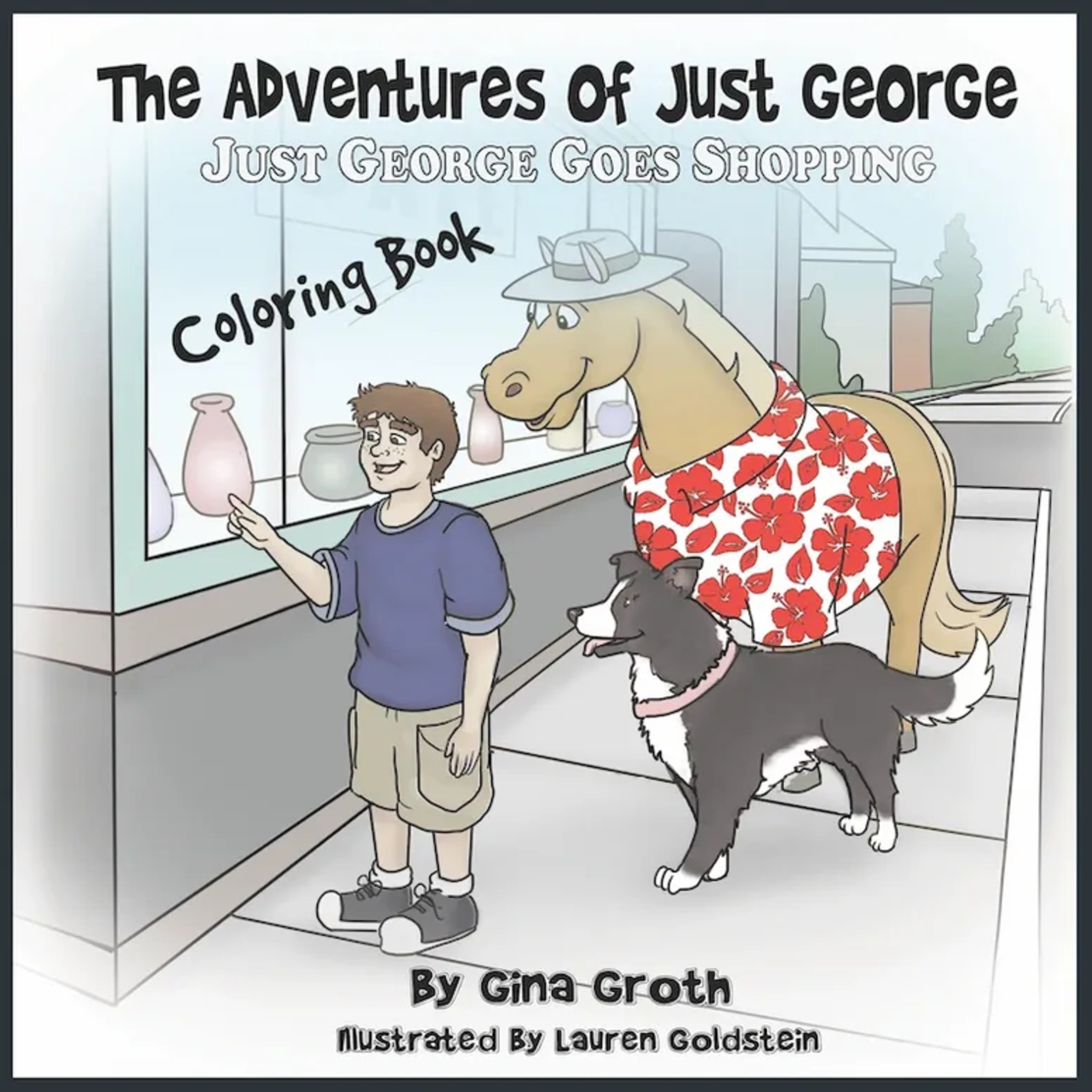 Just George Goes Shopping Coloring Book
