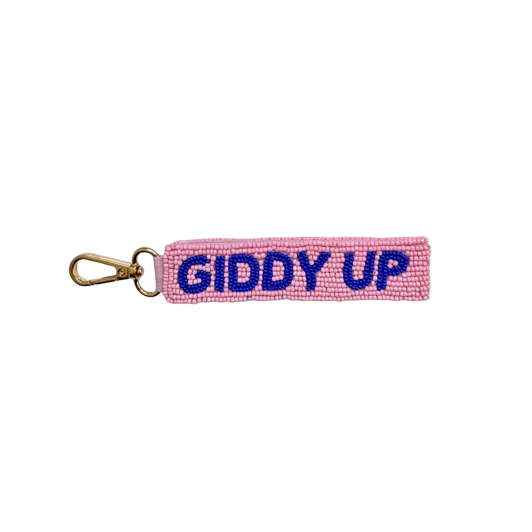 Beaded Bag Charm - Key Ring