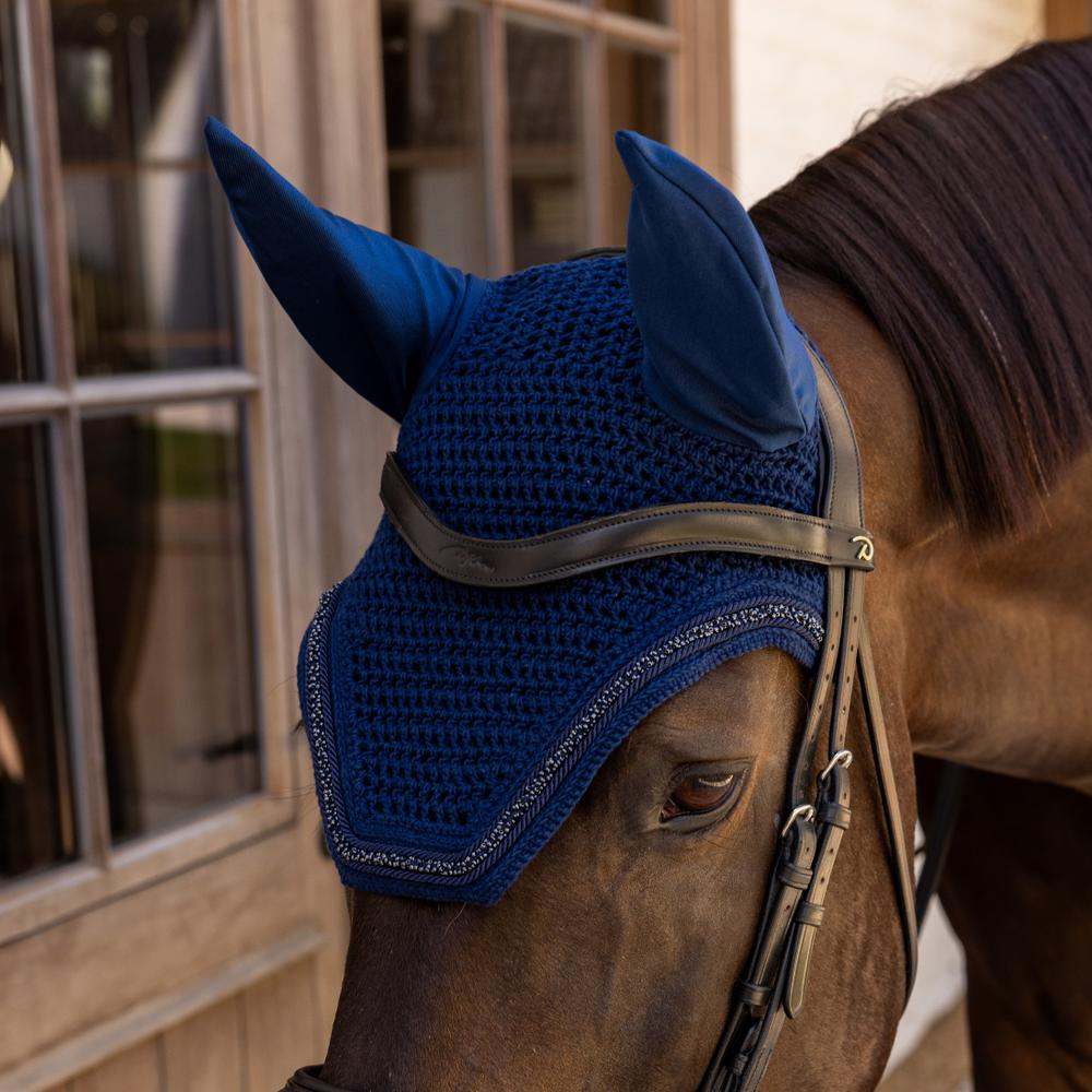 Kentucky Fly Veil Velvet Mini Pearls