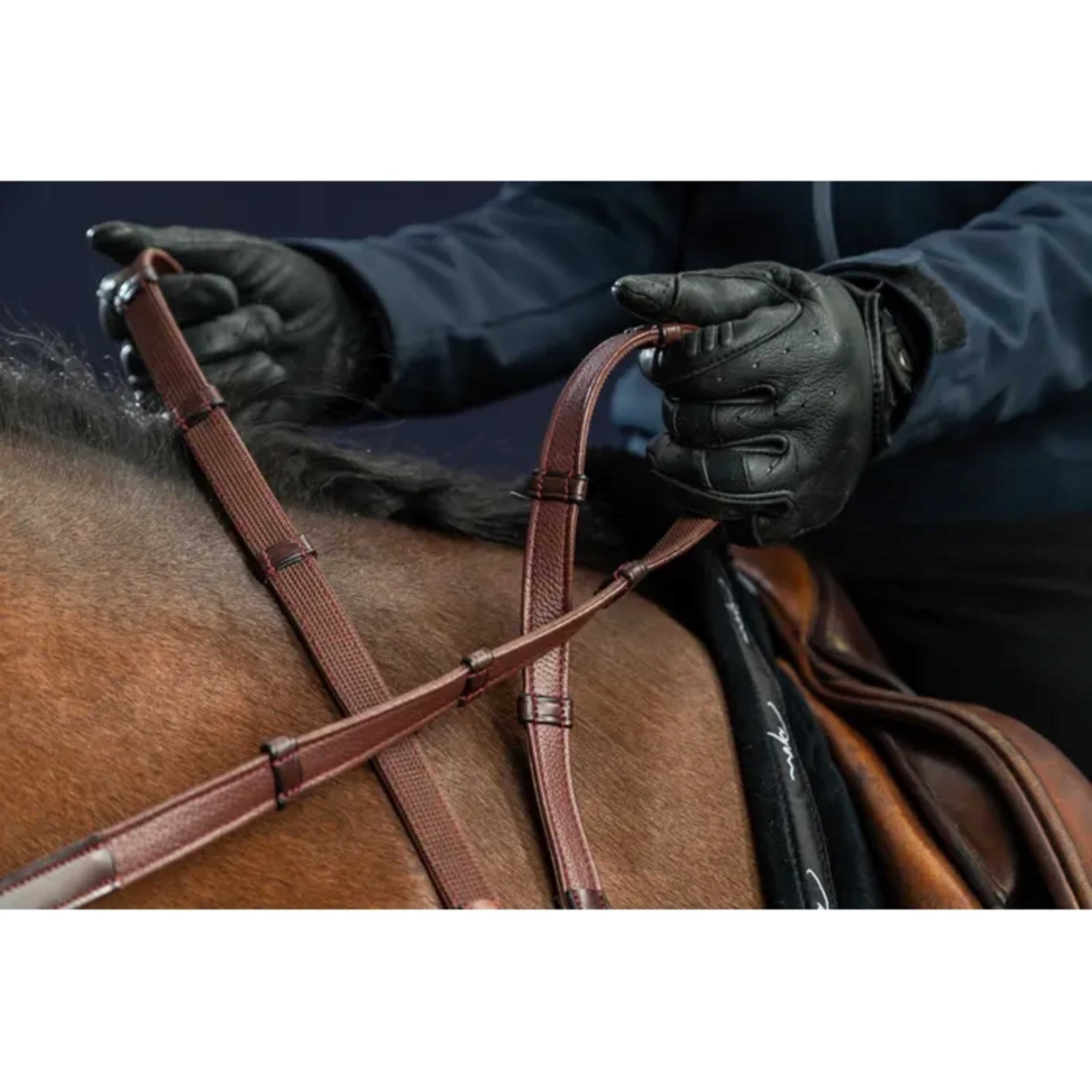 Dyon New English Leather Reins