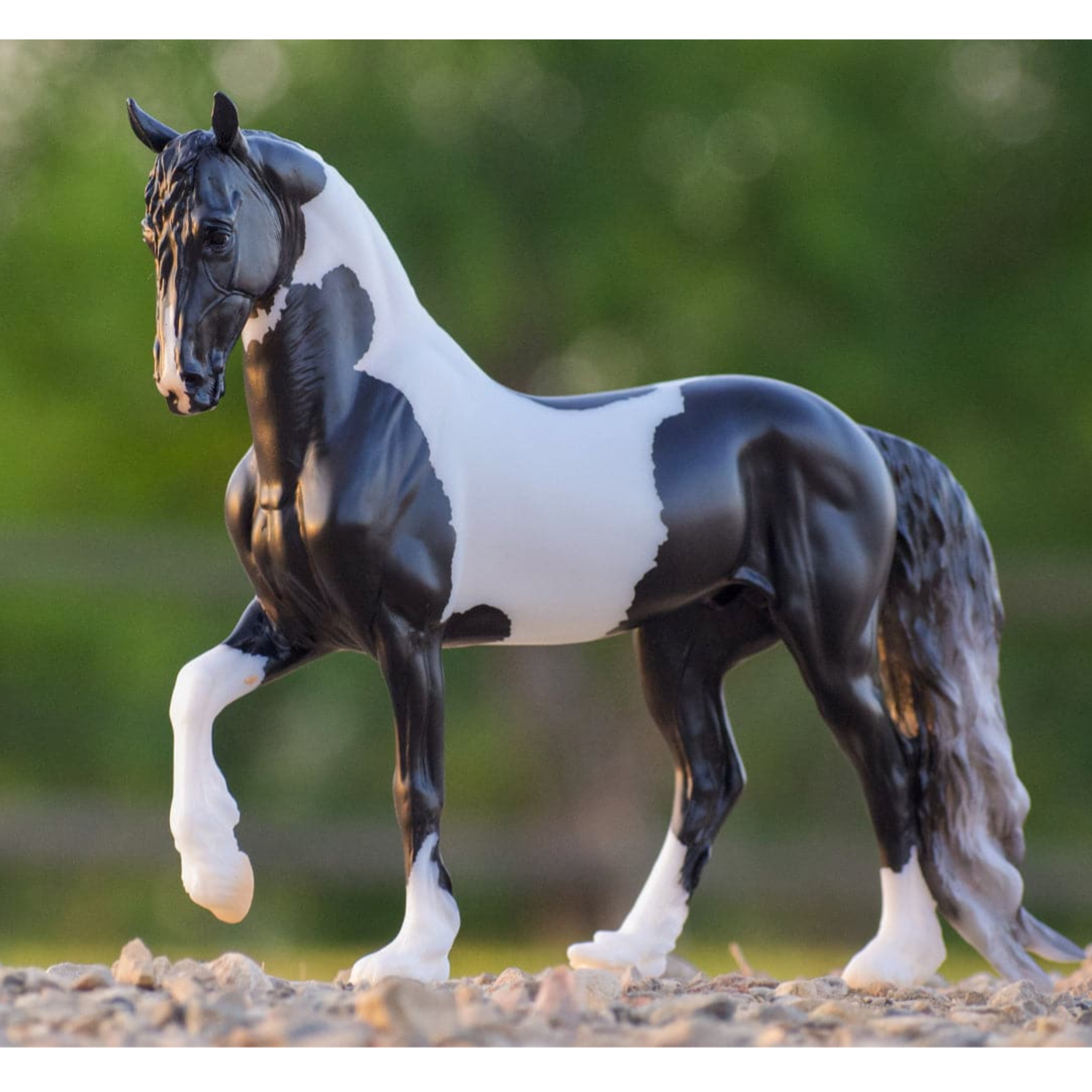 Breyer Battlefield Angel HP Friesian Sporthorse