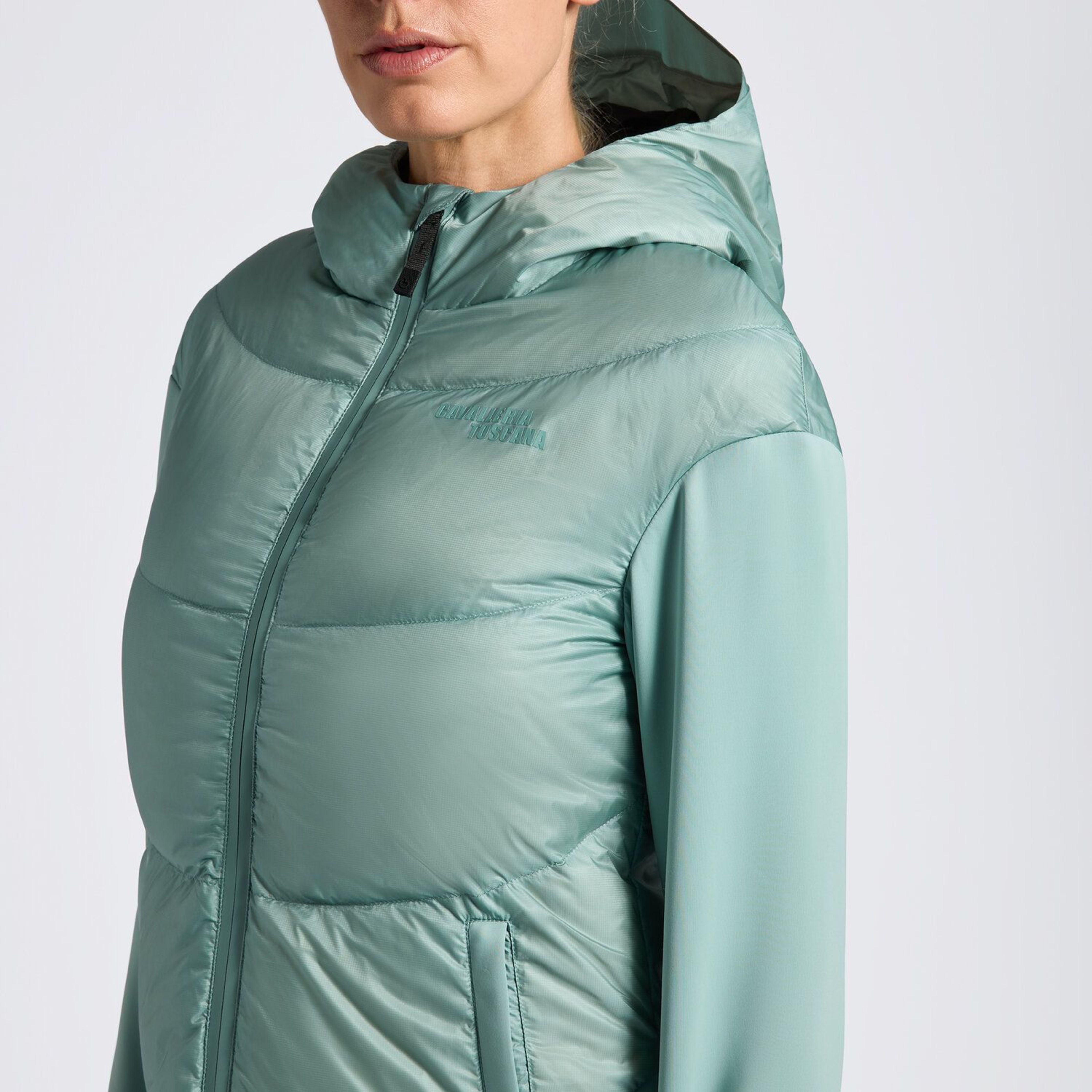 Cavalleria Toscana Nylon & Down Soft Sleeve Jacket ladies