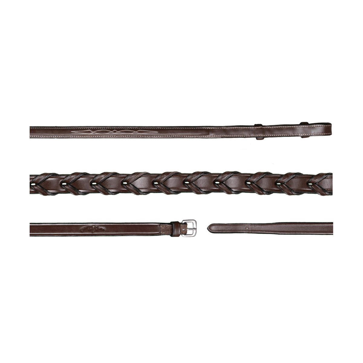 Dyon Fancy Stitched Laced Reins