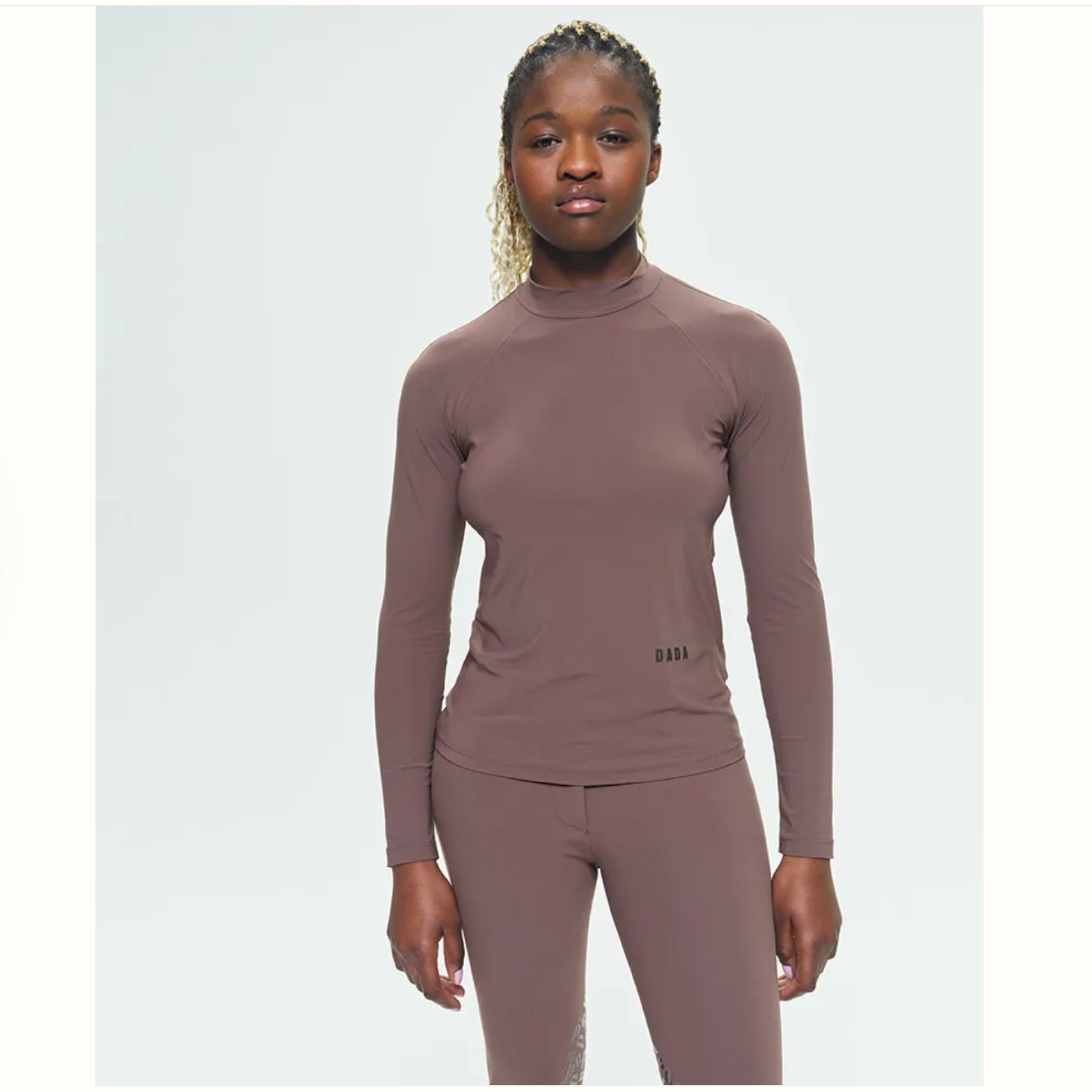 Dada Sport Totem Mock Neck Long Sleeve