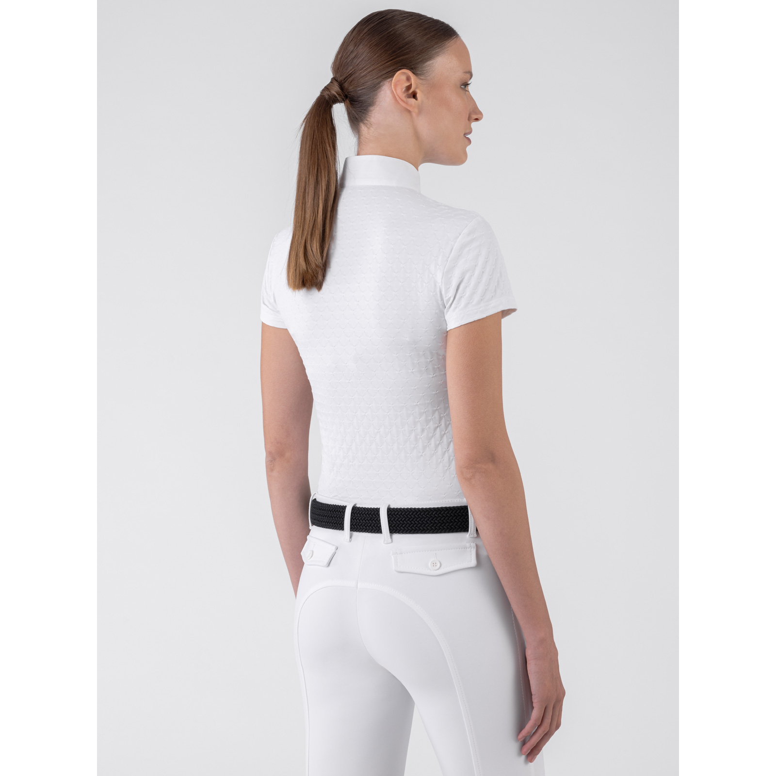 Equiline Camberk Jacquard Show Shirt s/s ladies