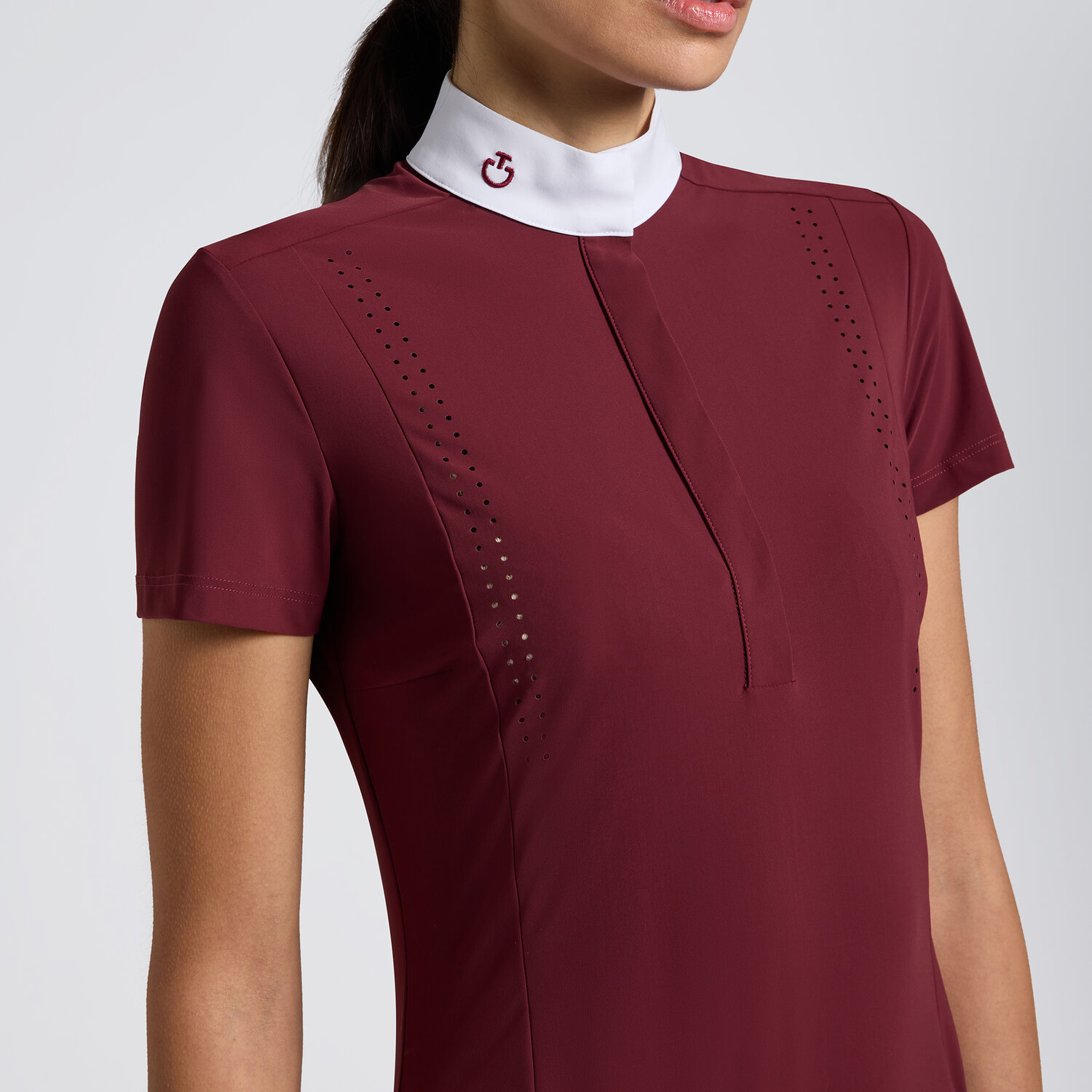 Cavalleria Toscana Double Dot Comp Polo ladies