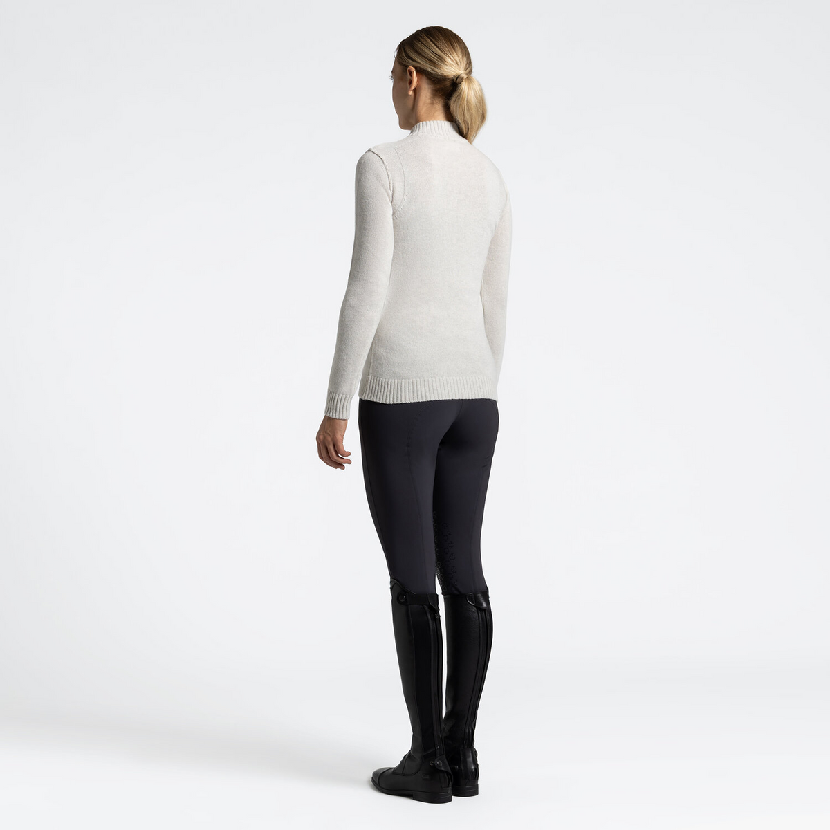 Cavalleria Toscana Purewool Half Zip Sweater ladies