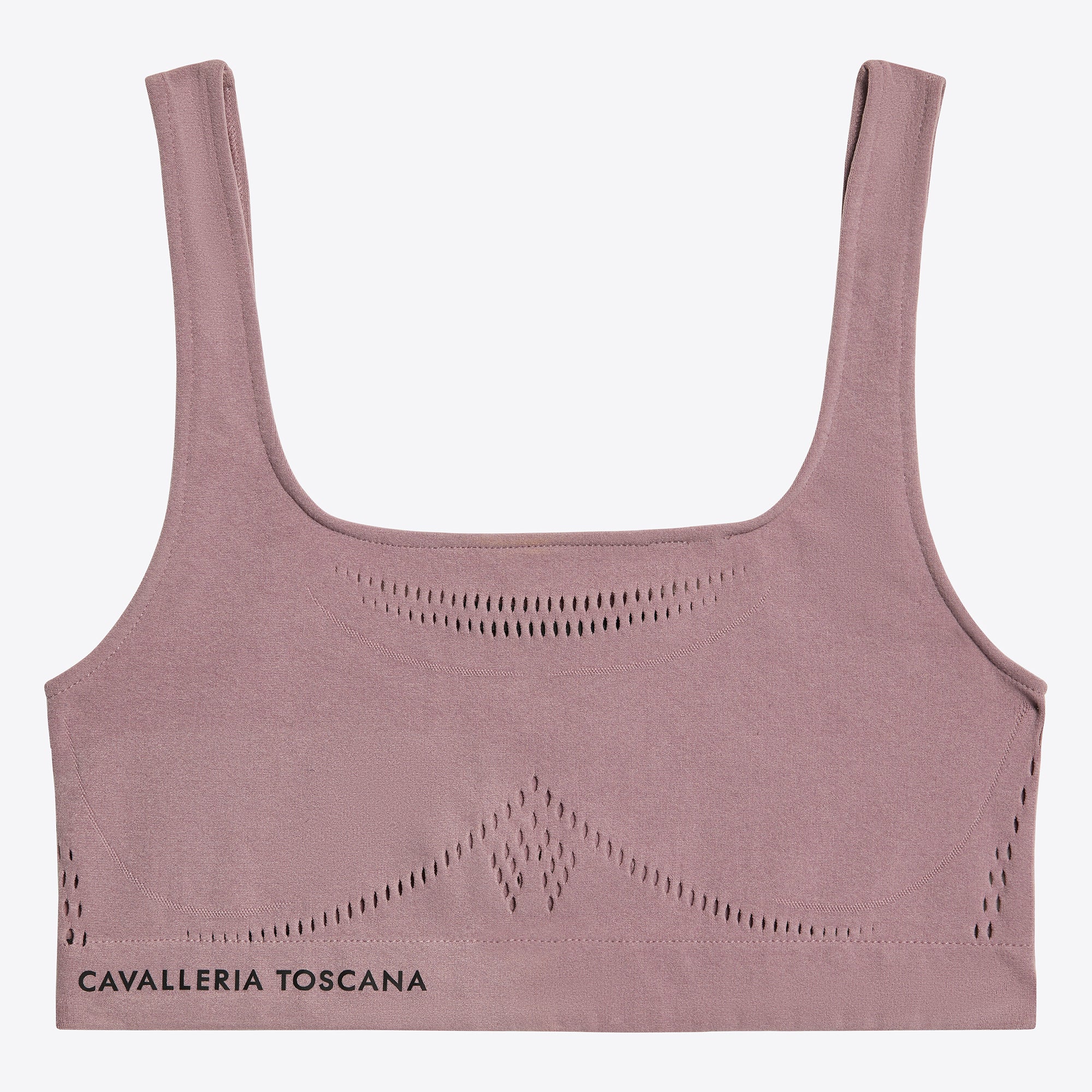 Cavalleria Toscana Tech Knit Crop Top Bra