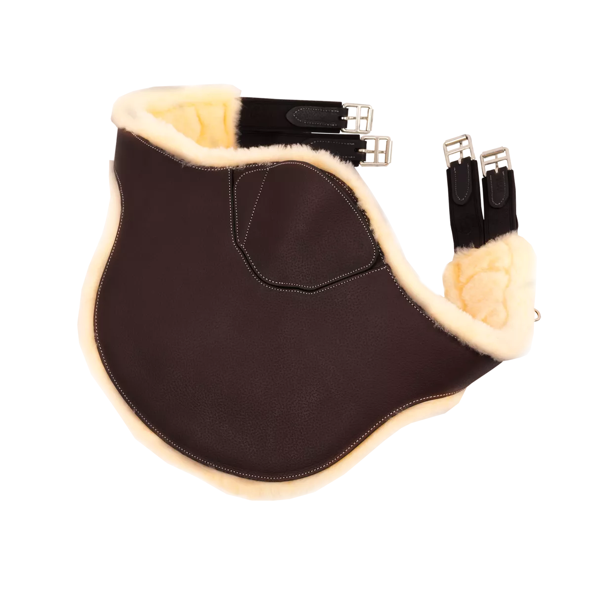 BUTET Belly Stud Guard Sheepskin Girth