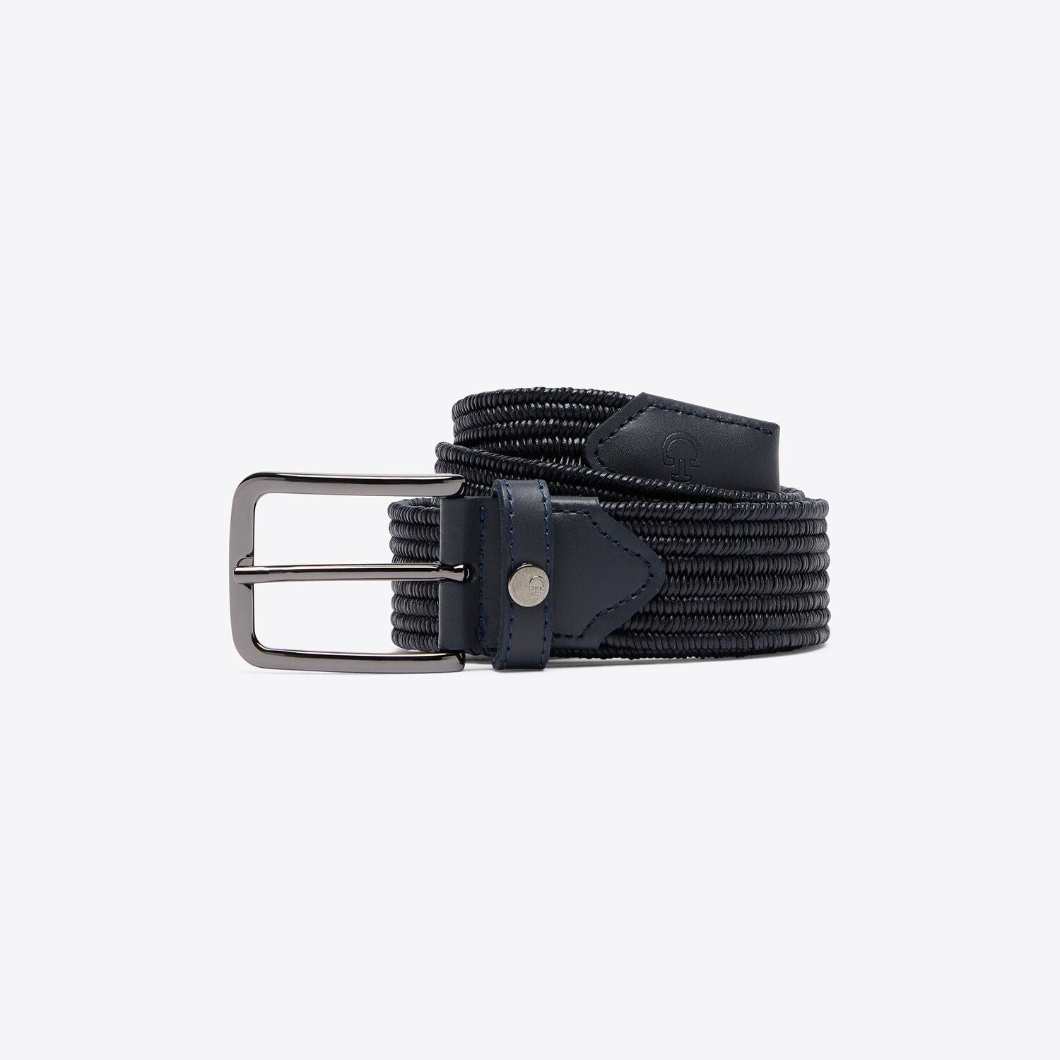 Cavalleria Toscana Woven Leather Stretch Belt ladies
