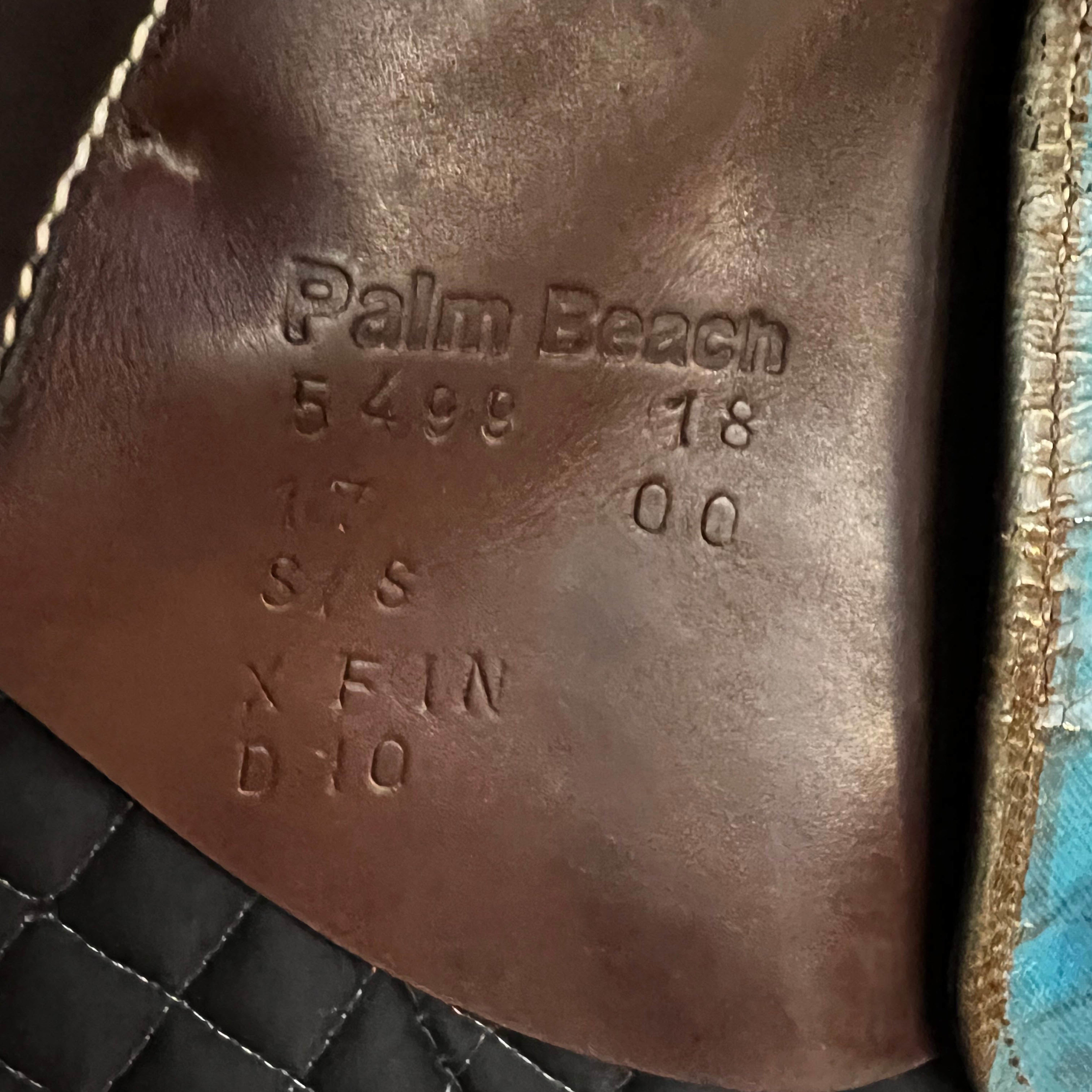 Voltaire Palm Beach saddle 17" 00