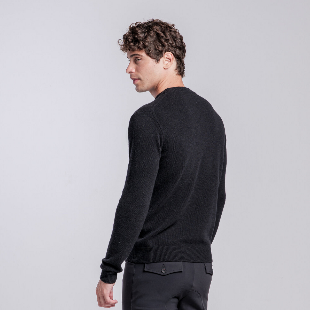 Cavalleria Toscana Purewool Crew Sweater mens