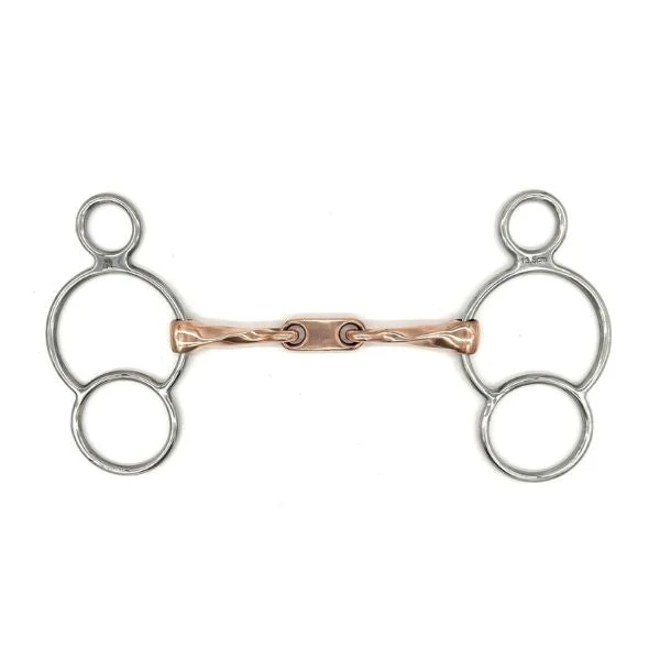 Jake Adams Bit 2-Ring Twisted Copper Dr. Bristol
