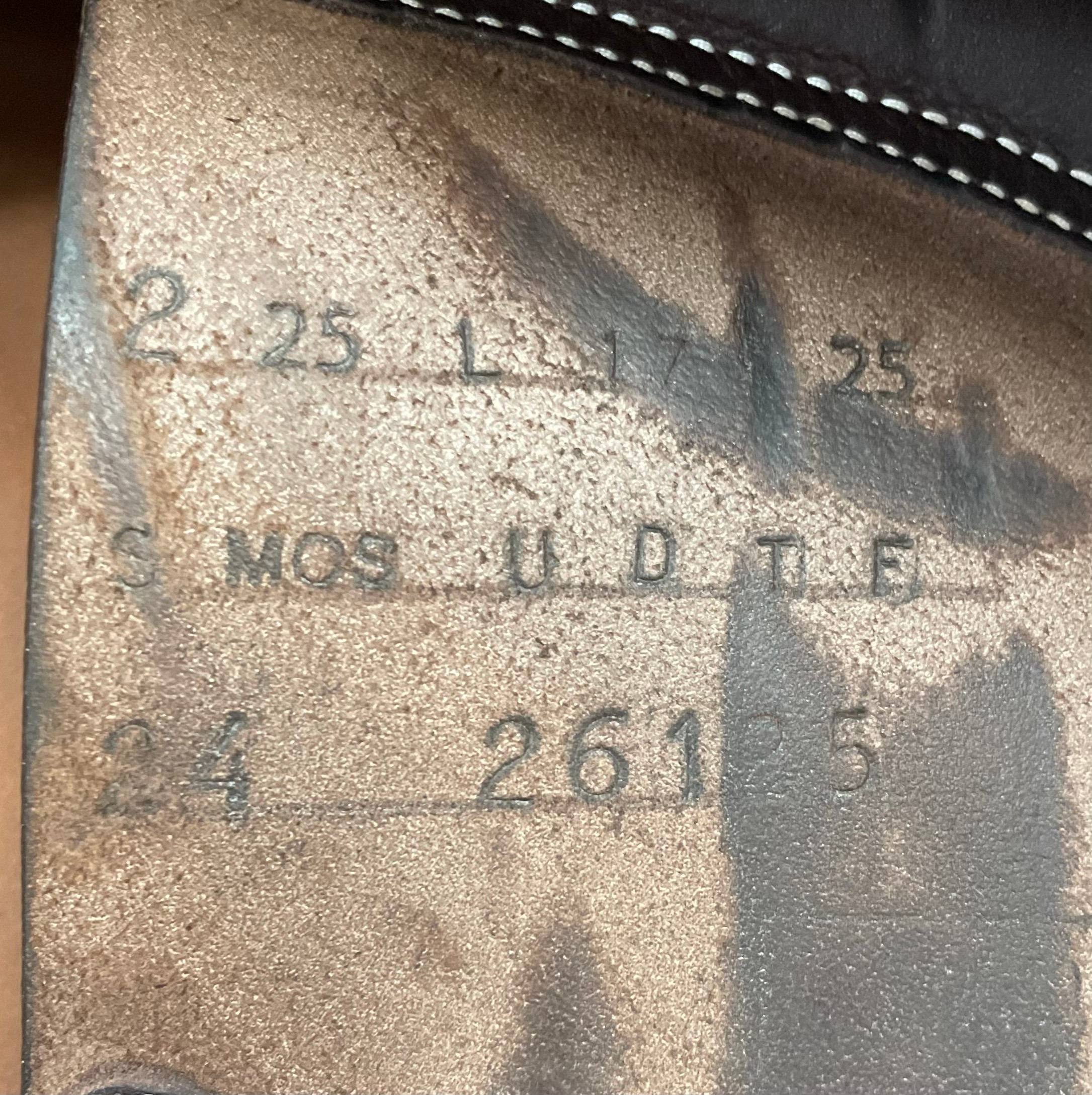 BUTET Premium Saddle L17" 2.25