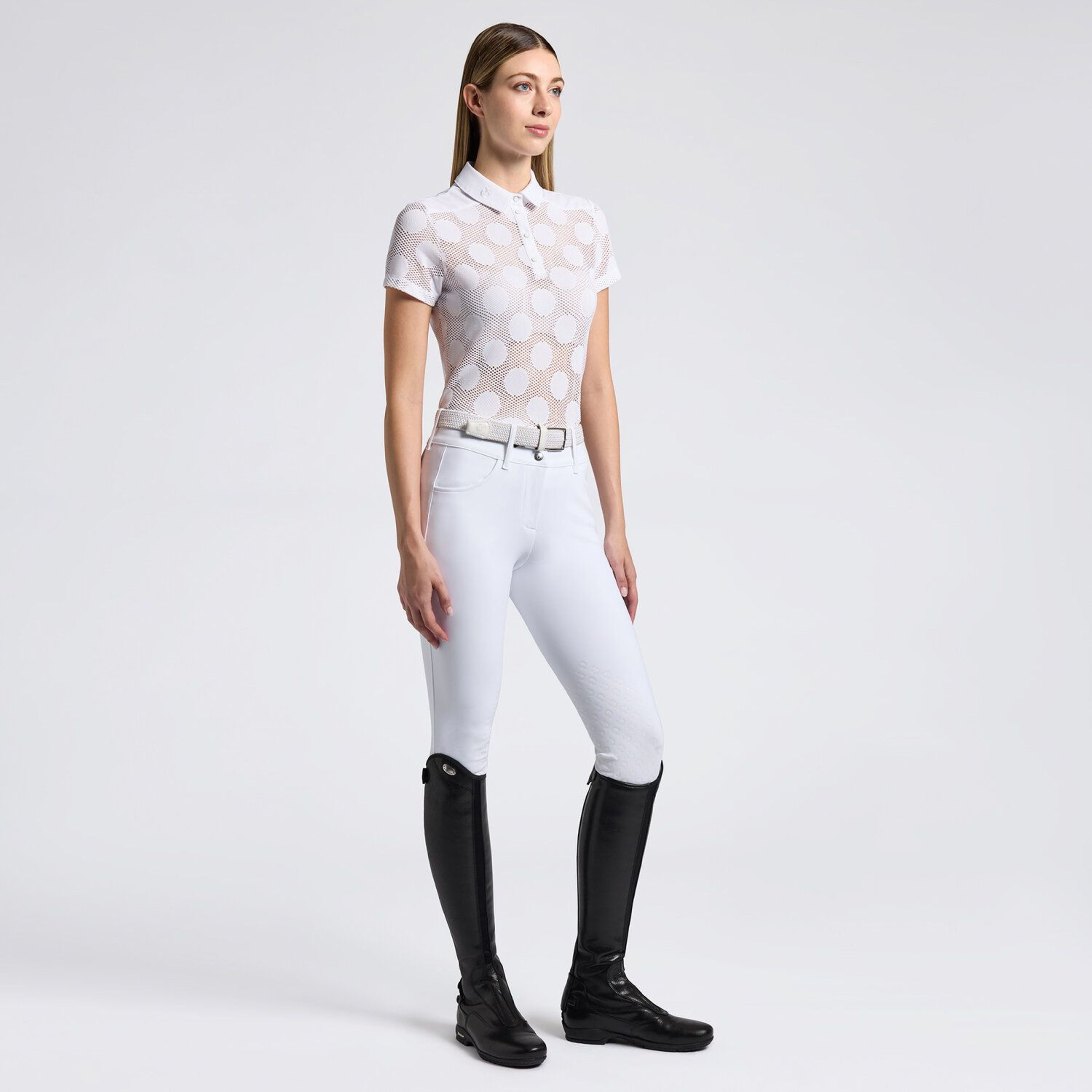 Cavalleria Toscana Open Circle Polo ladies