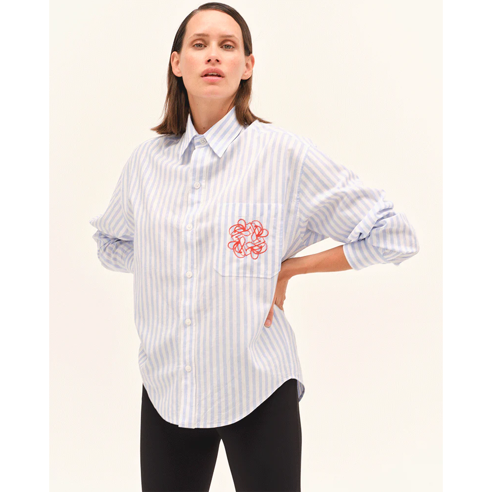 Dada Sport Olga Cotton Stripes Shirt