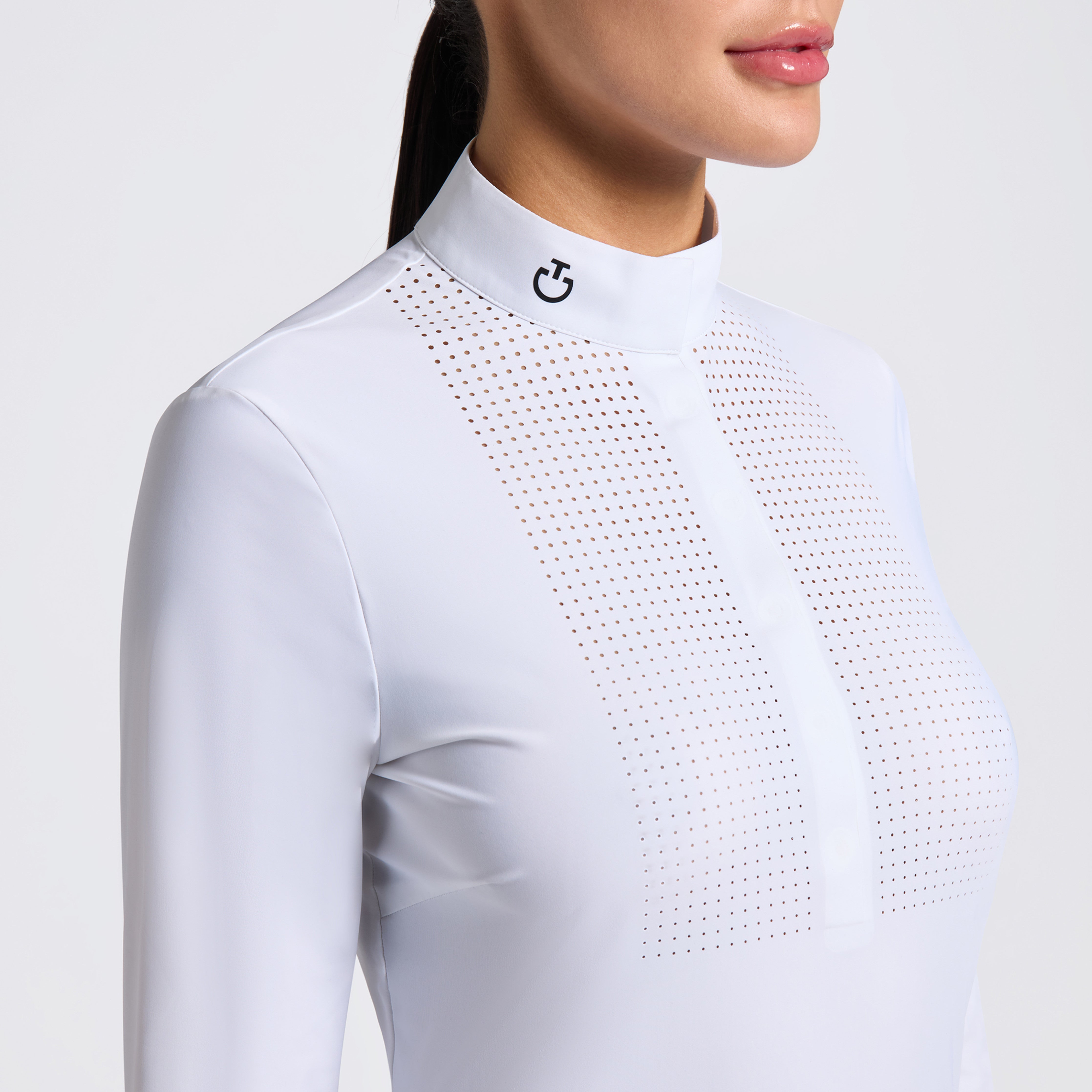 Cavalleria Toscana Laser Dot Shirt l/s lds