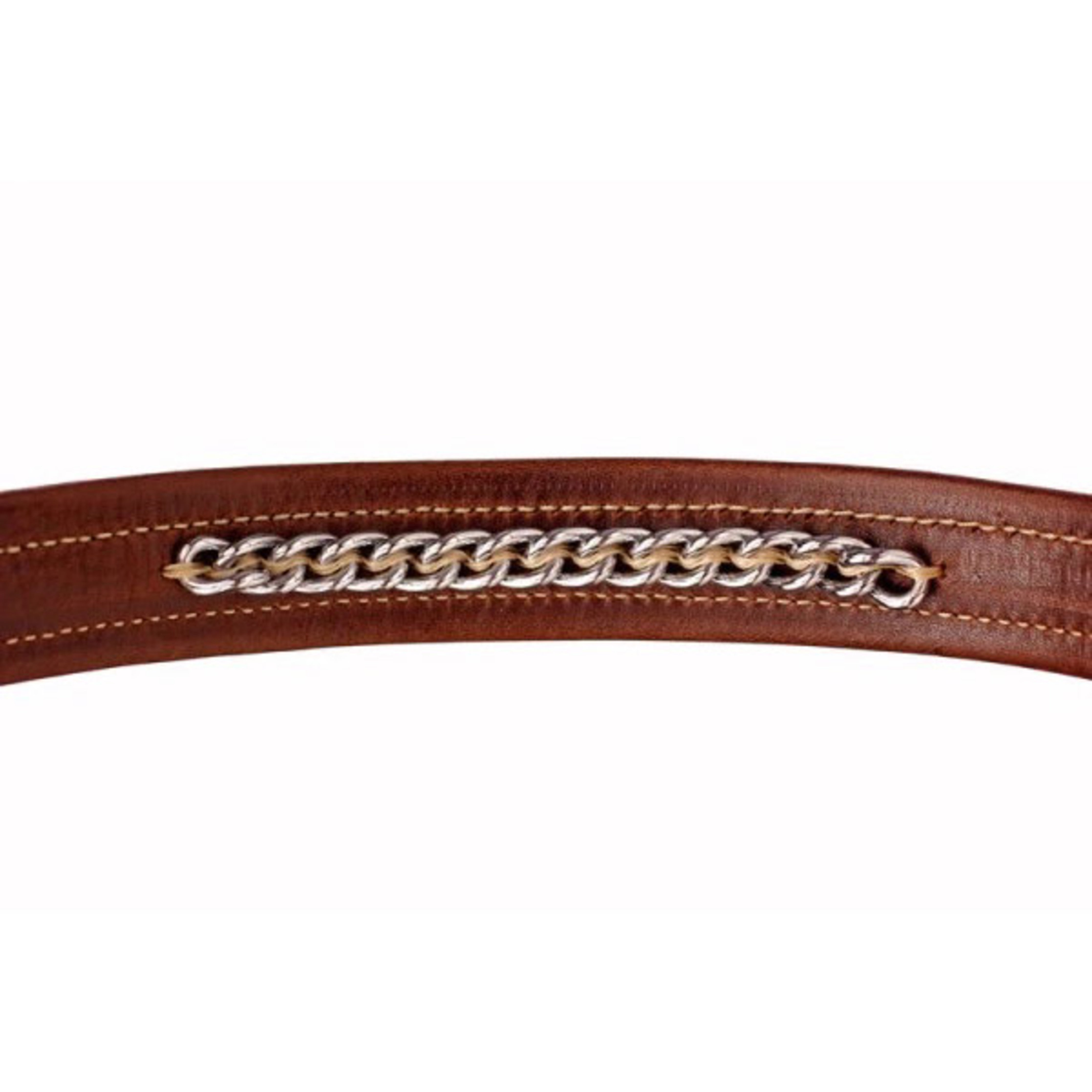 Edgewood Fancy Padded Chain Noseband 3/4"