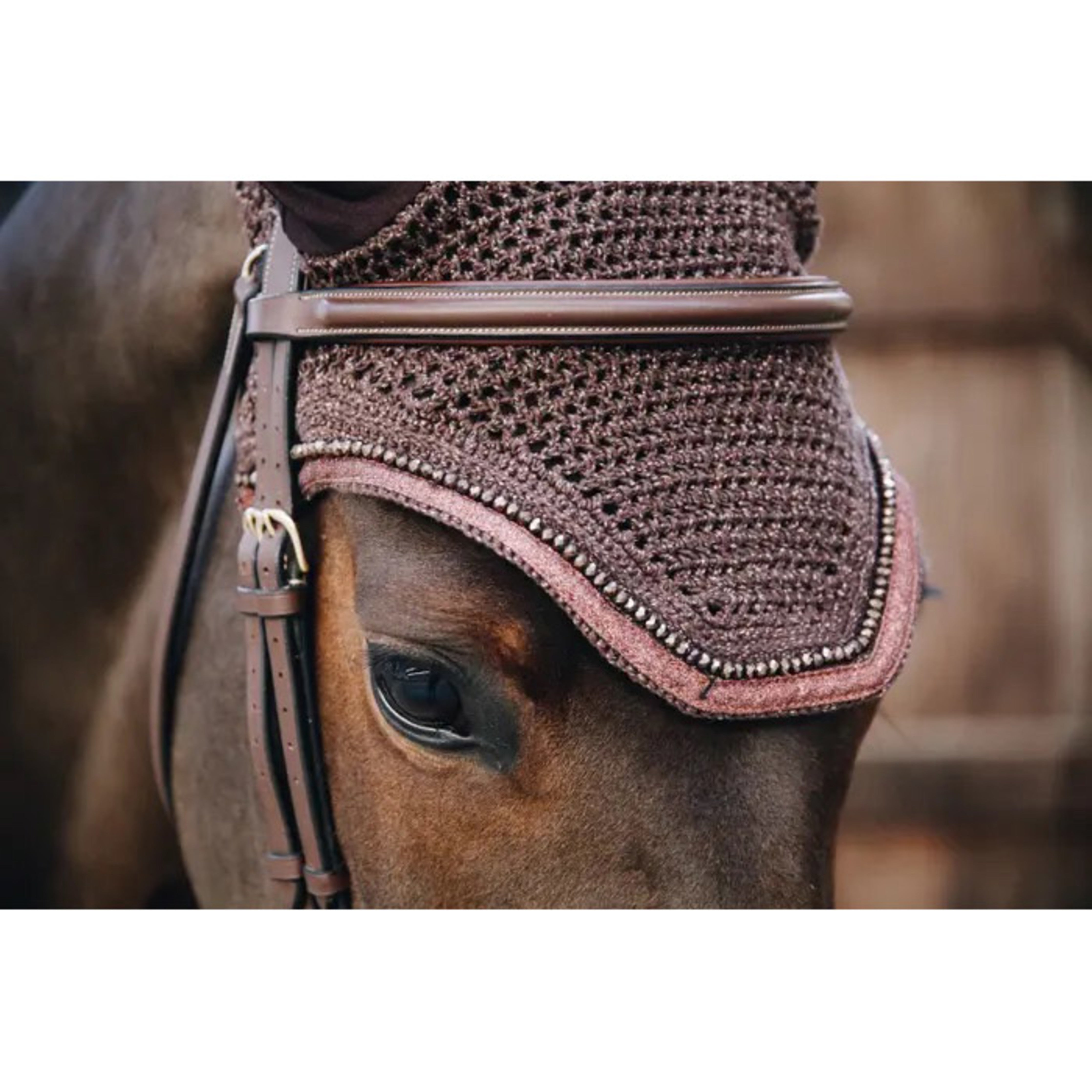 Kentucky Fly Veil Wellington Glitter Band