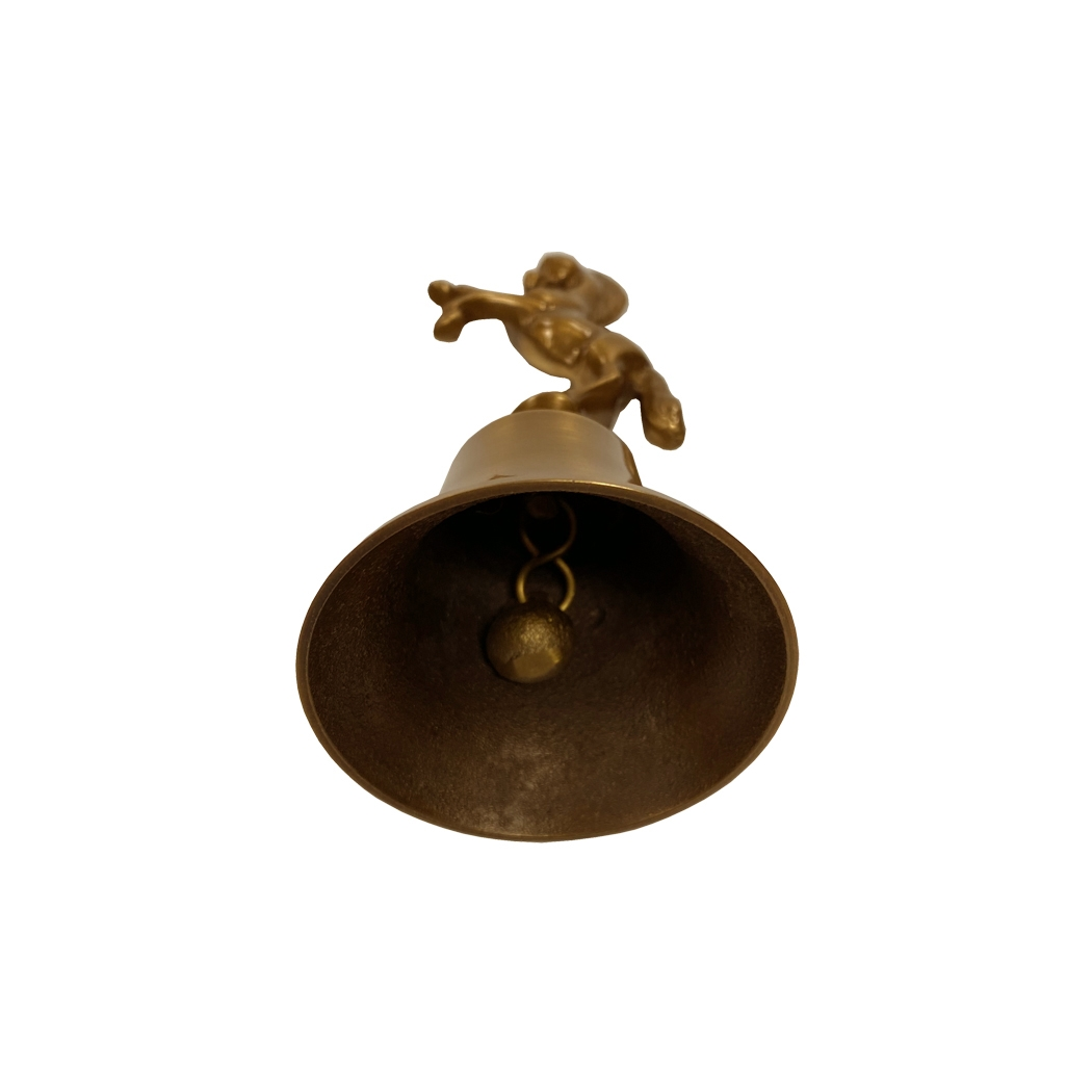 Antiqued Brass Horse Bell