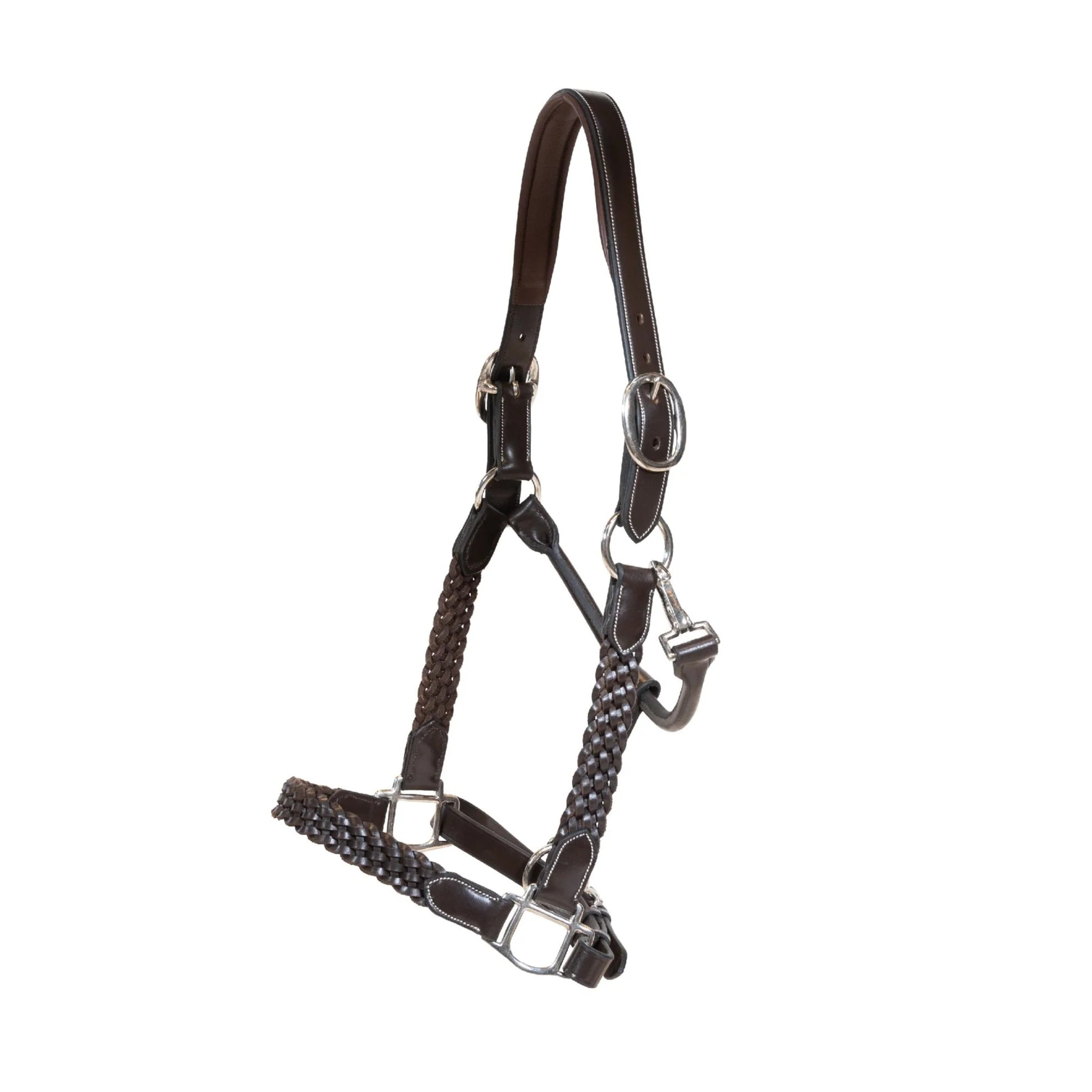 Dyon Plaited Leather Halter