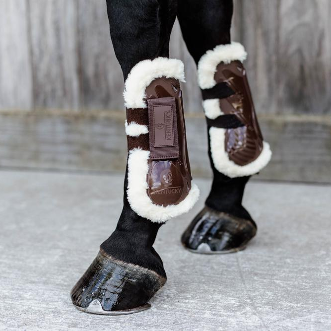 Kentucky Sheepskin Tendon Boots (velcro)