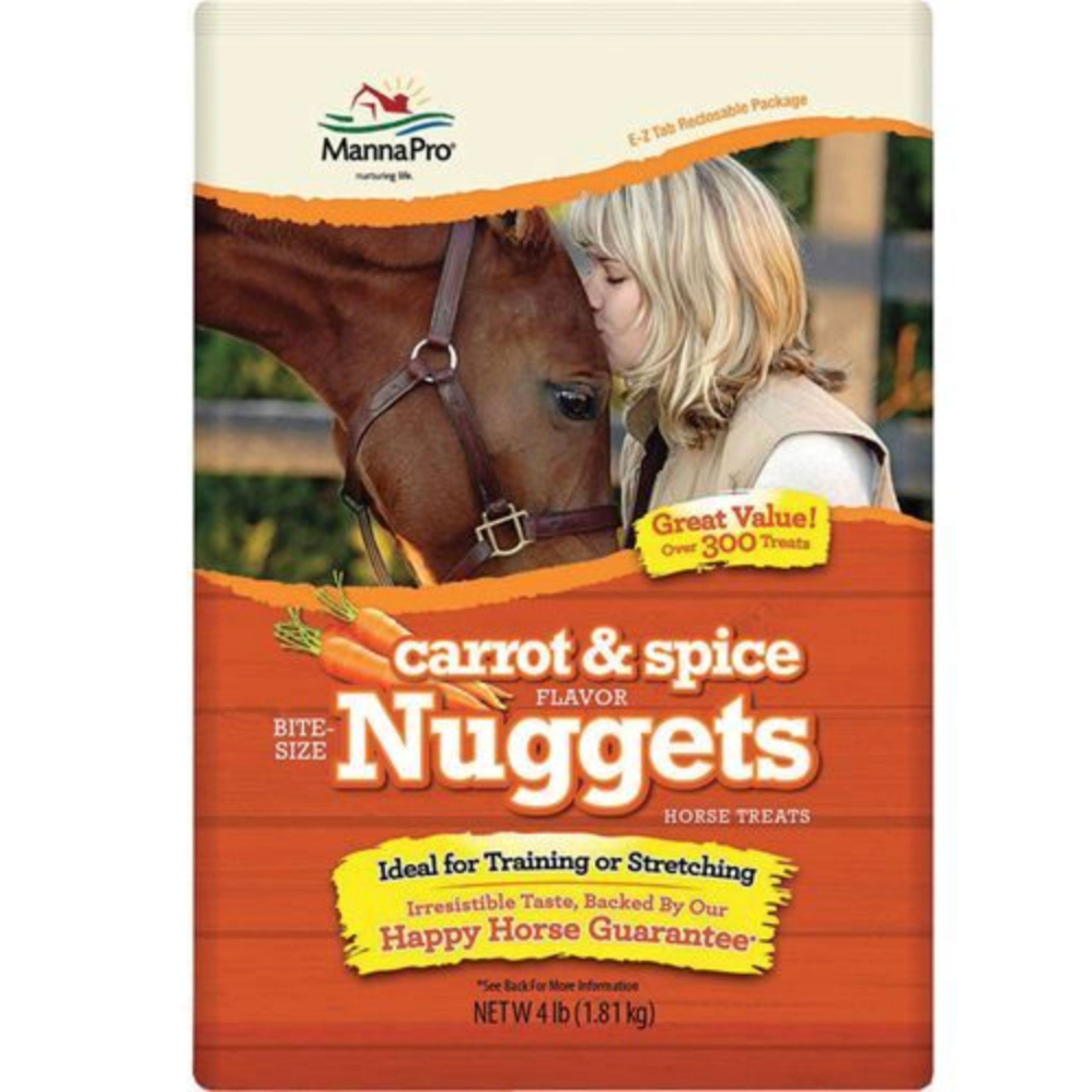 Manna Pro Nuggets Carrot Spice 4 lb