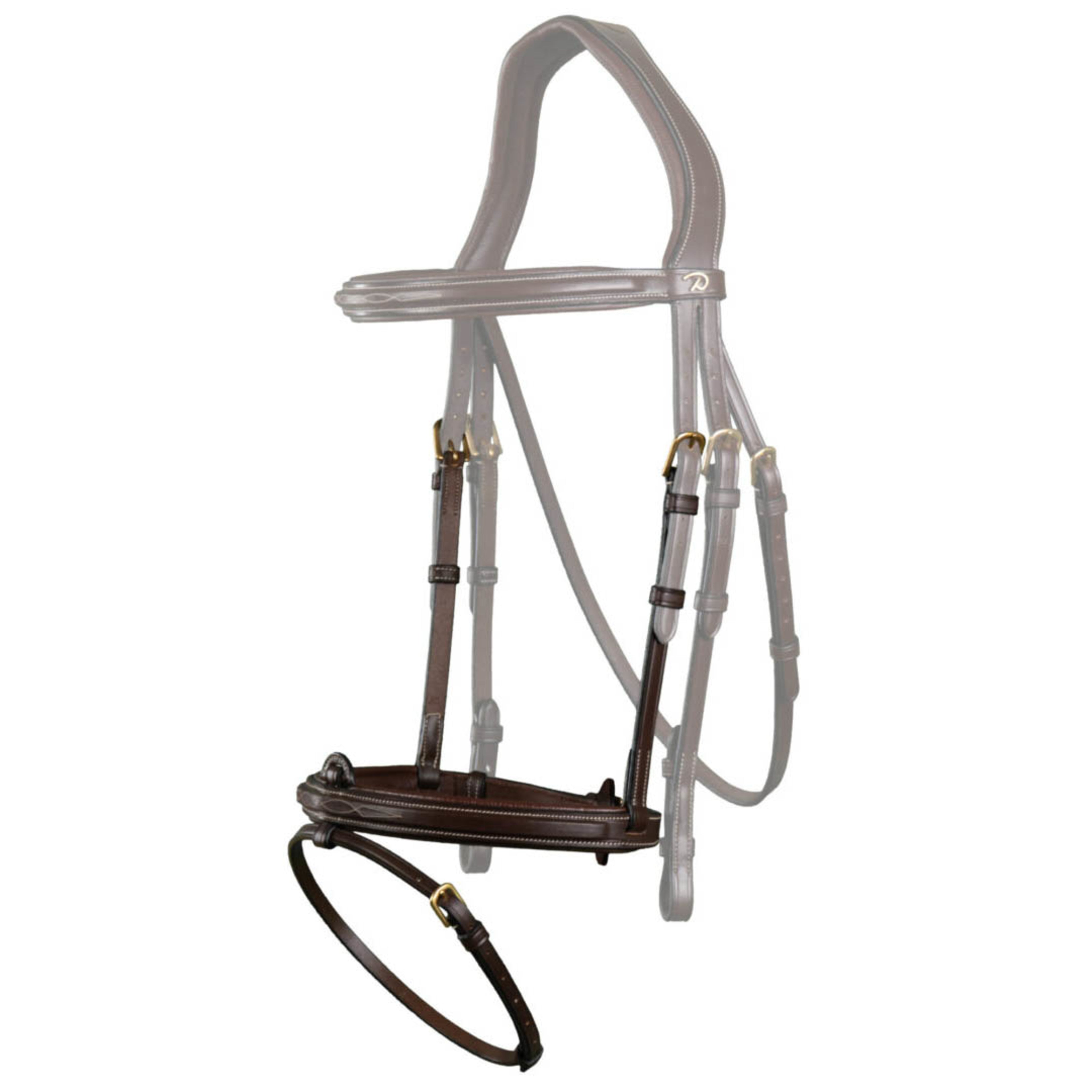 Dyon Noseband Padded Fancy w/ Flash