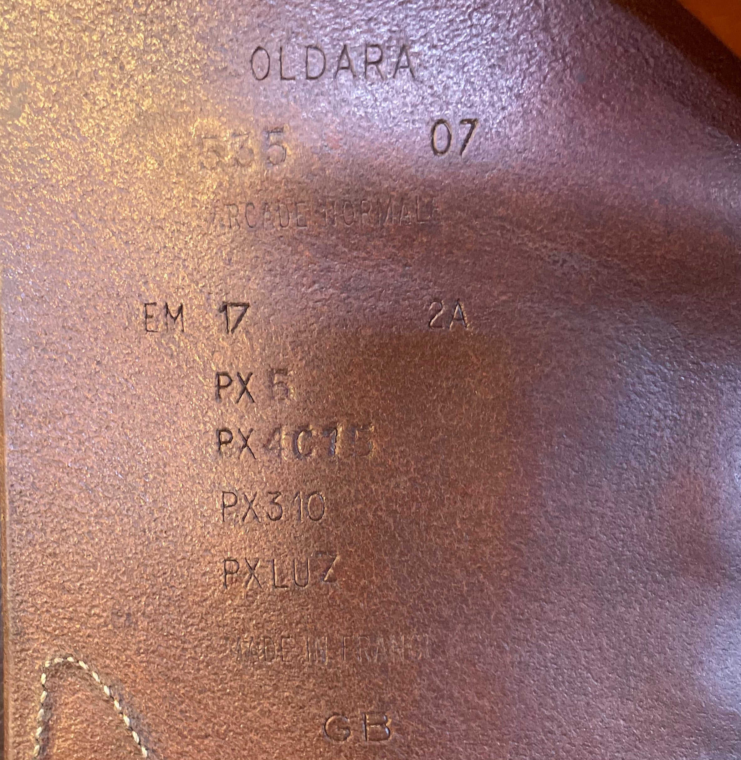 Devoucoux Oldara Saddle 17" 2A