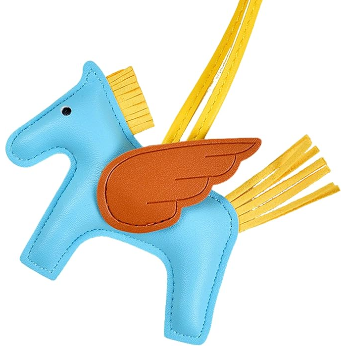 Angel Horse Puff Bag Charm
