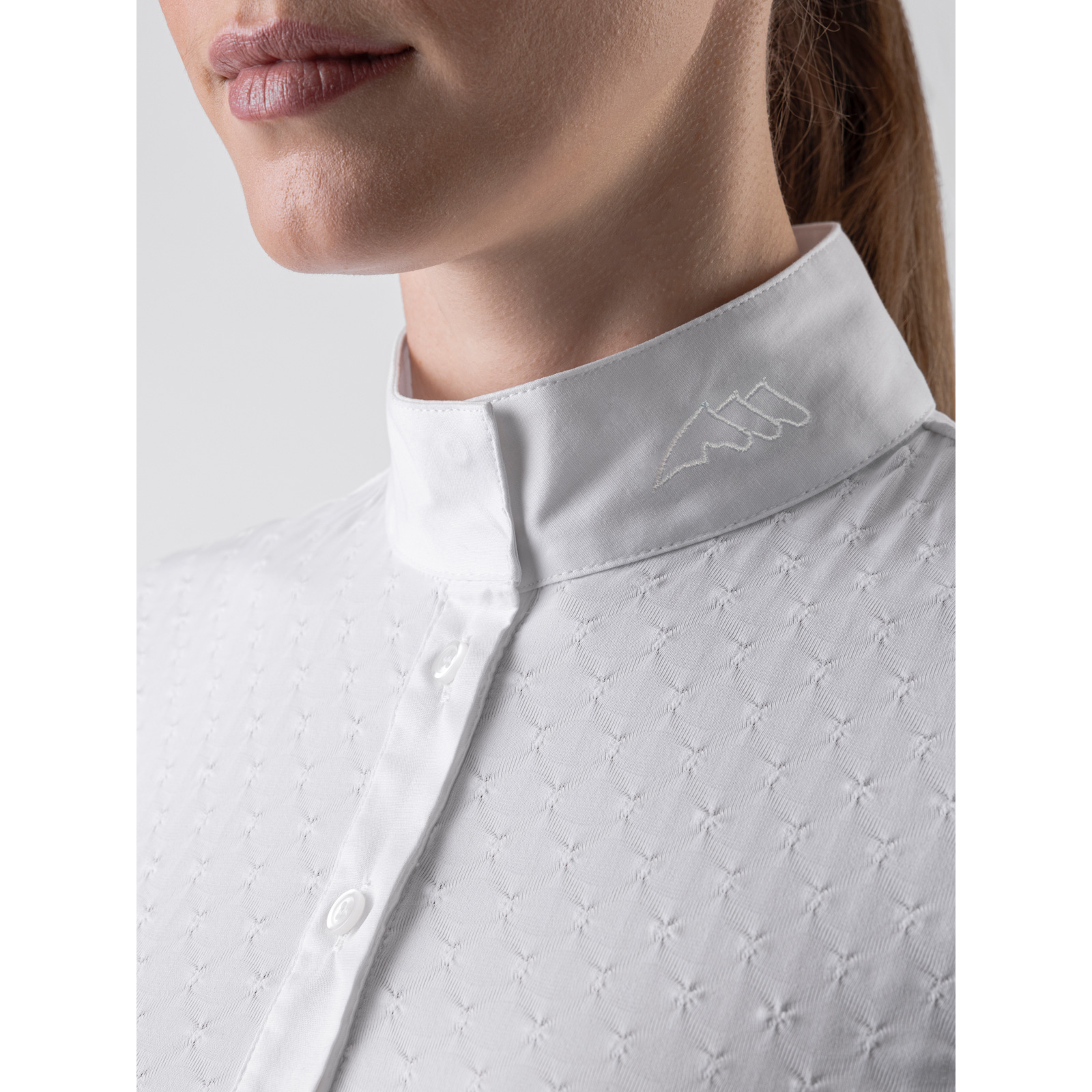 Equiline Camberk Jacquard Show Shirt s/s ladies