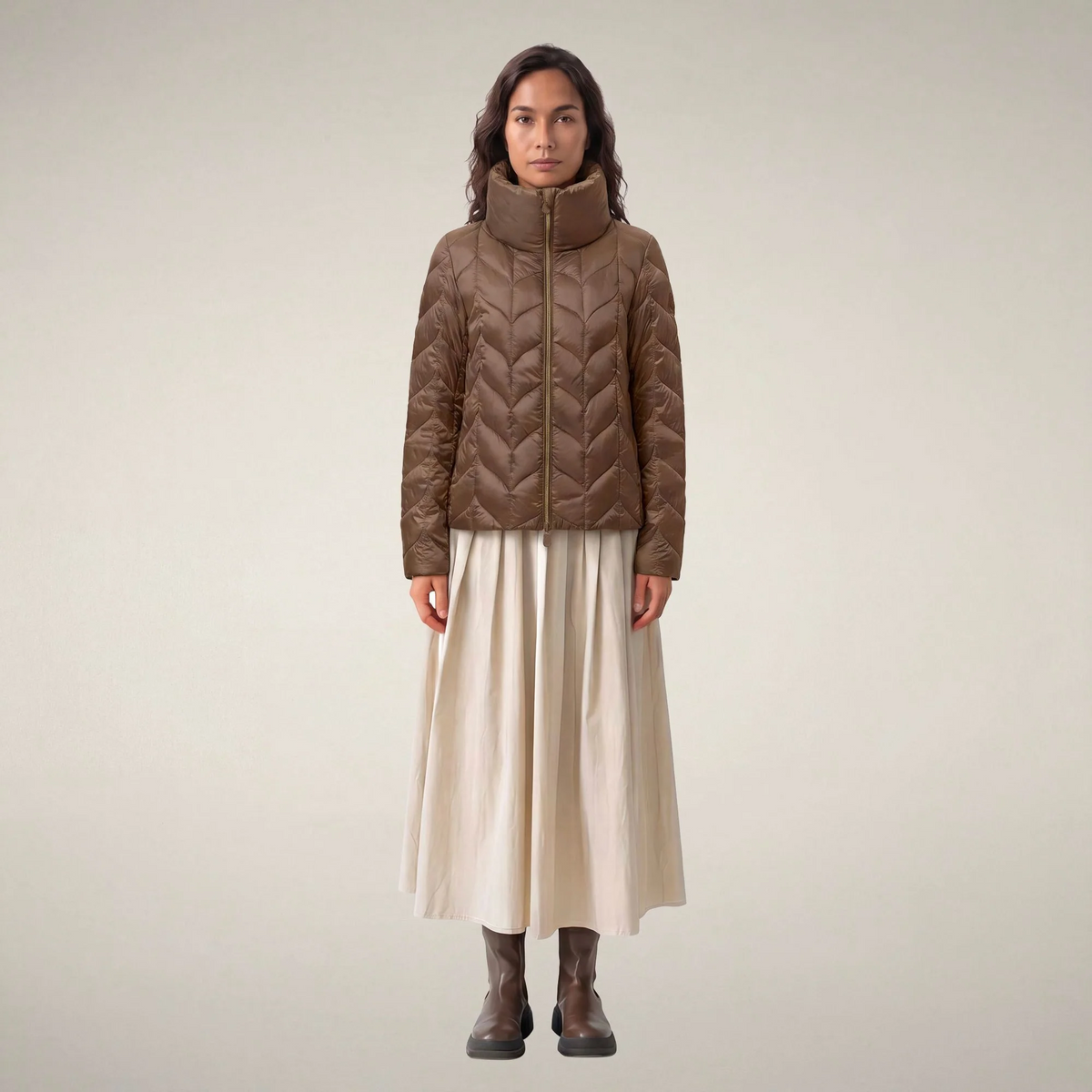 Save the Duck Lorette Chevron Jacket