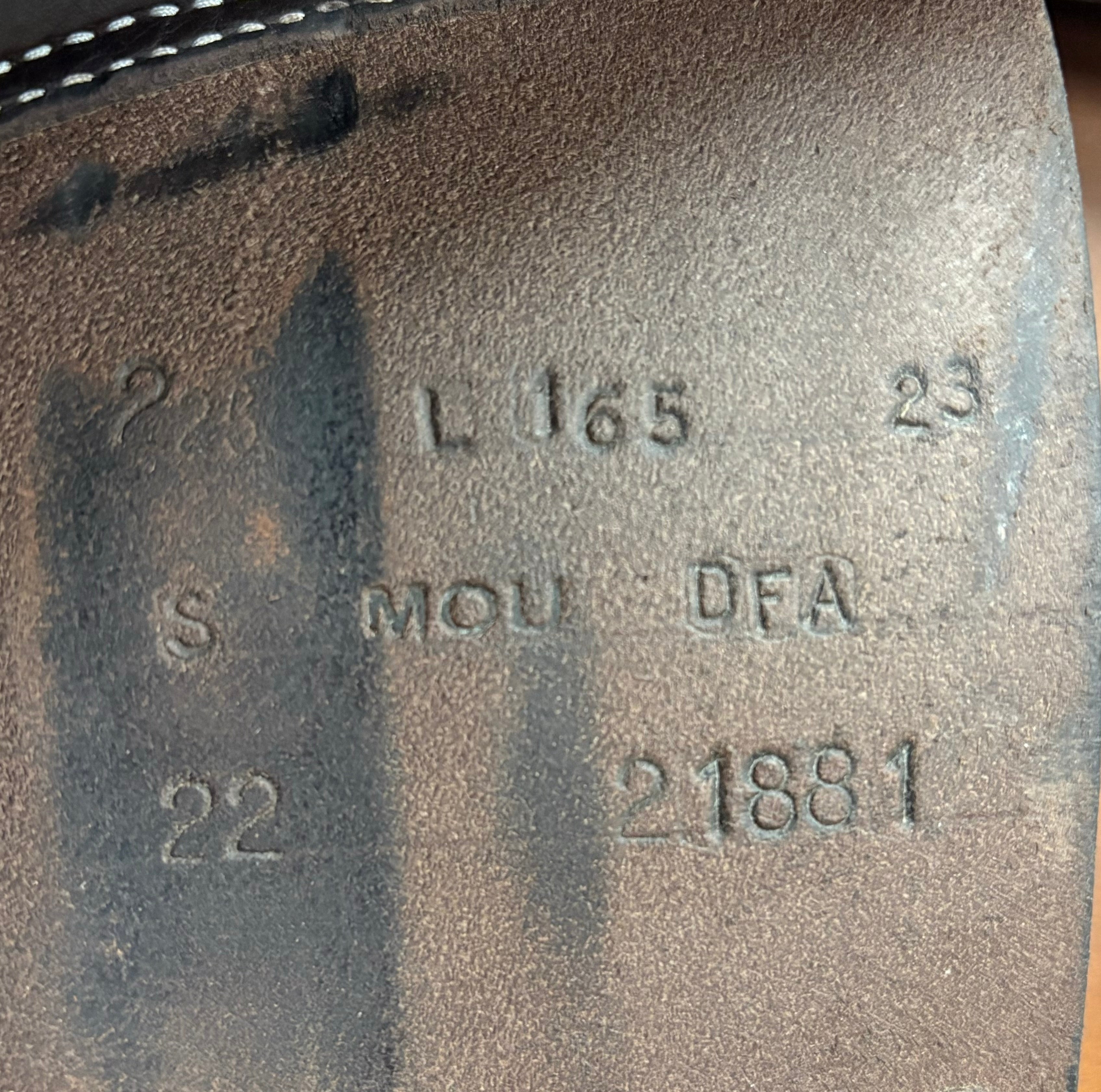 Butet Premium Saddle L16.5" 2.25