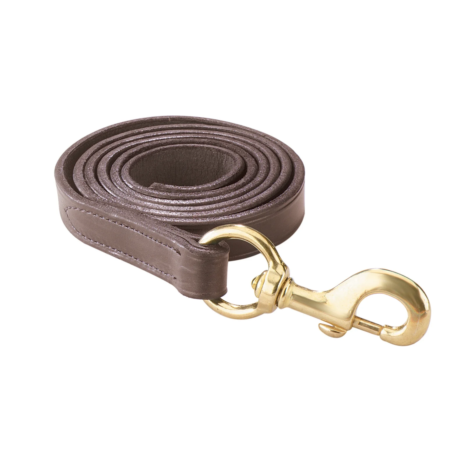 Perri's Leather Lead - Havana with Brass Snap
