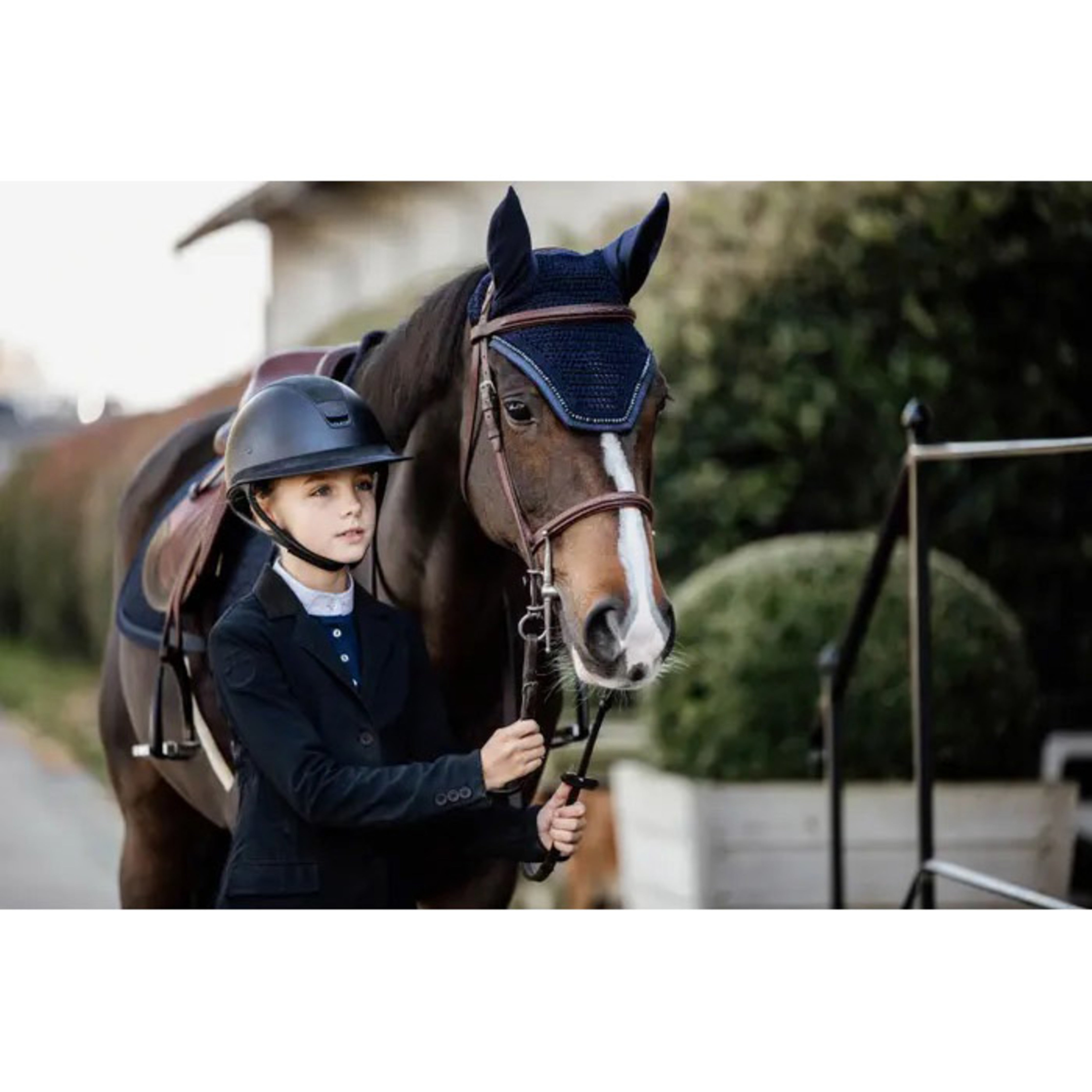 Kentucky Fly Veil Wellington Glitter Band Soundless