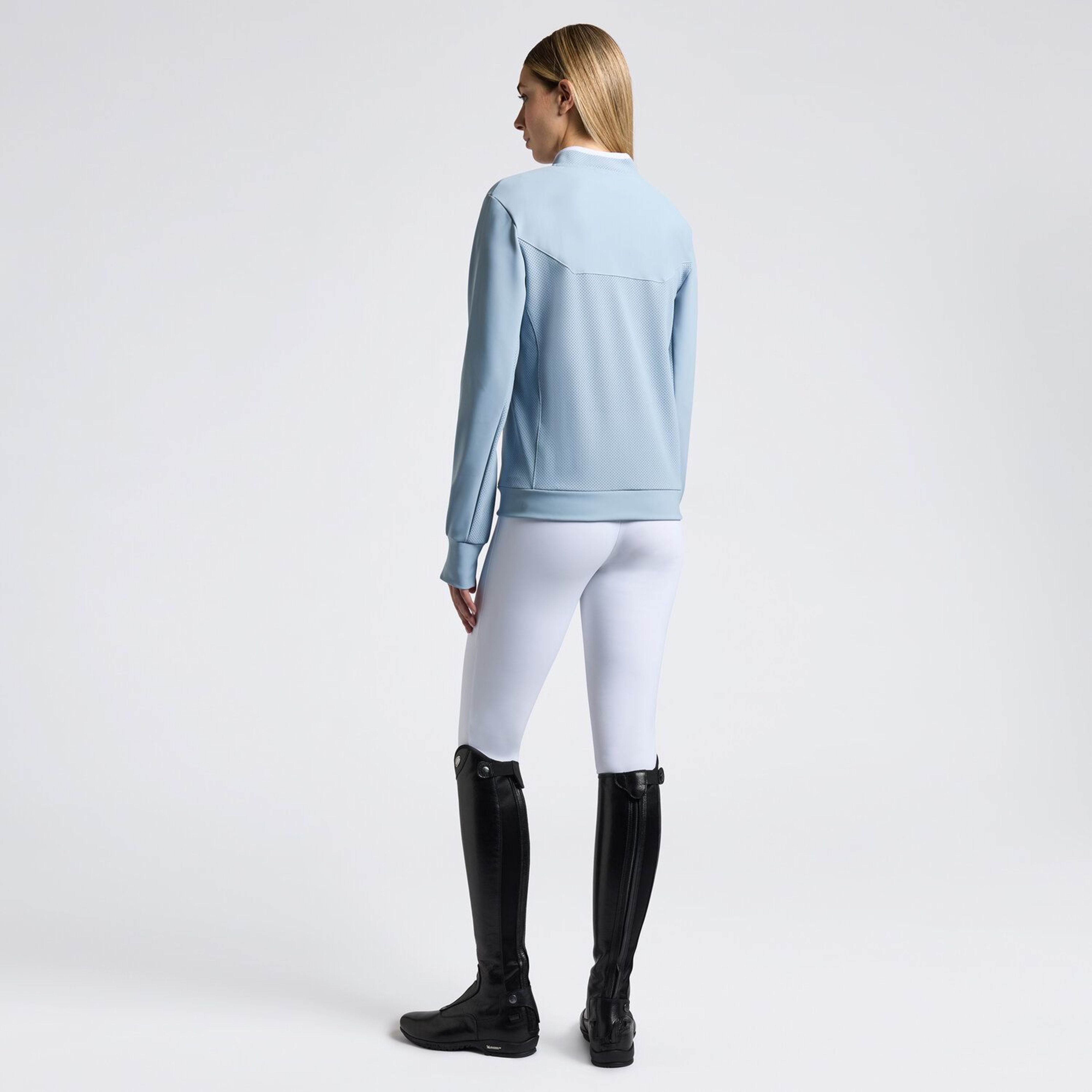 Cavalleria Toscana Perf Crewneck Tech Warmup ladies